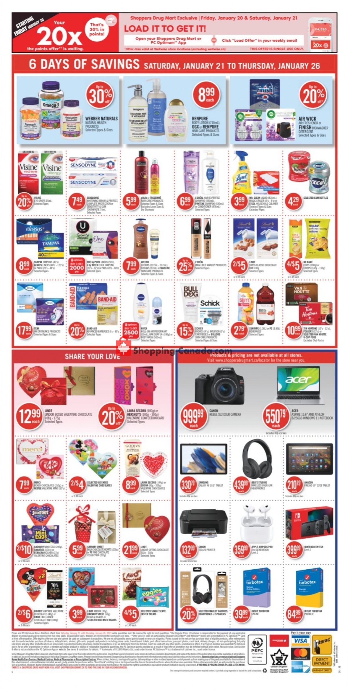 Shoppers Drug Mart flyer from Saturday January 21, 2023 to Thursday January 26, 2023 - page 13