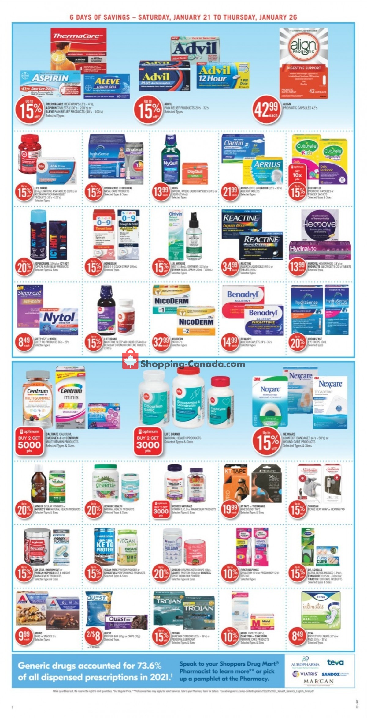 Shoppers Drug Mart flyer from Saturday January 21, 2023 to Thursday January 26, 2023 - page 3