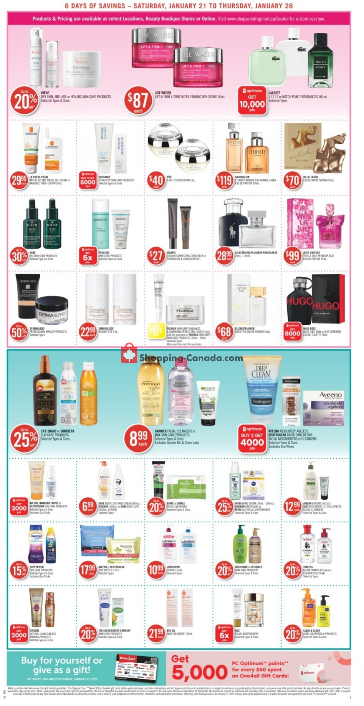 Shoppers Drug Mart flyer from Saturday January 21, 2023 to Thursday January 26, 2023 - page 9