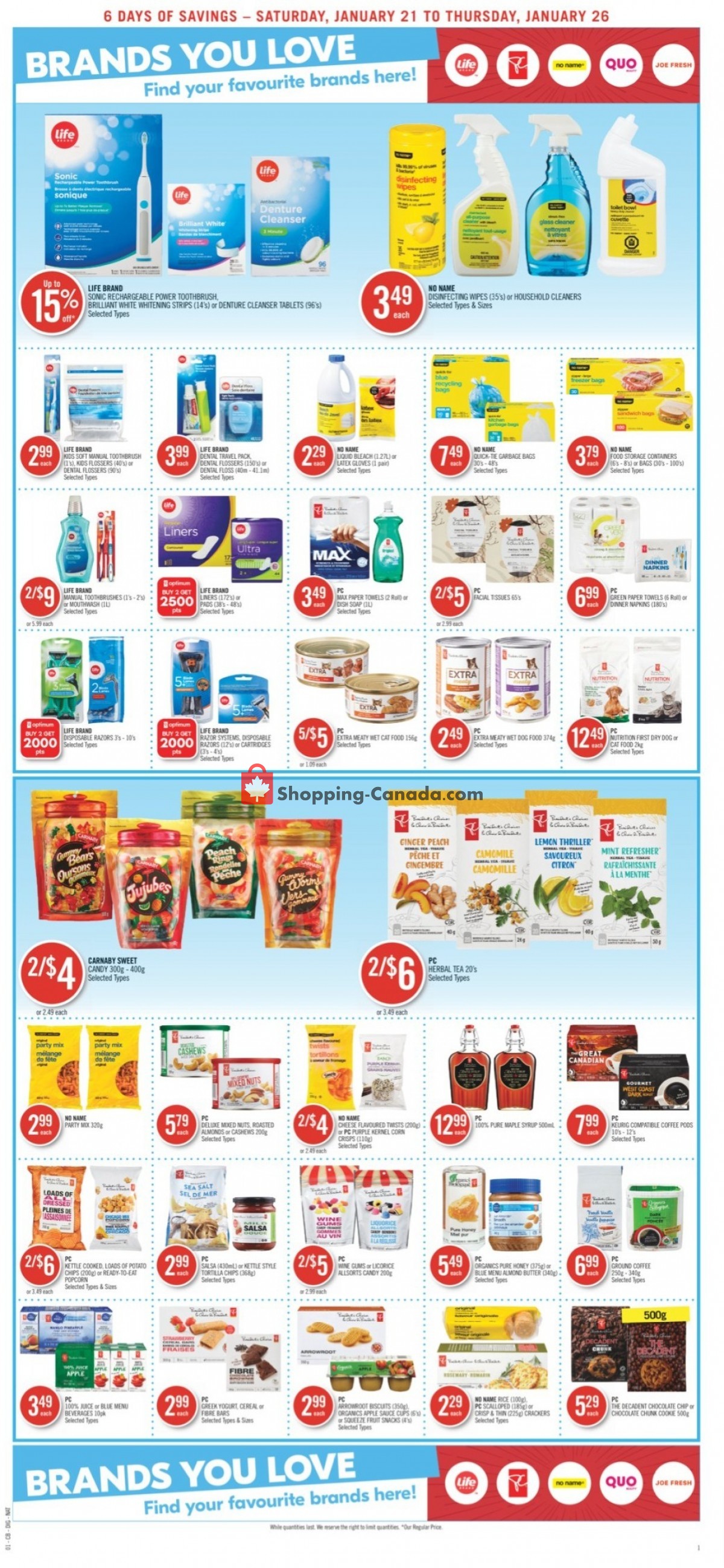 Shoppers Drug Mart flyer from Saturday January 21, 2023 to Thursday January 26, 2023 - page 12