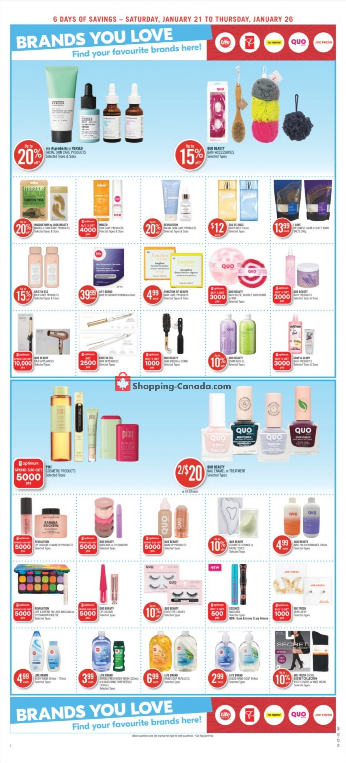 Shoppers Drug Mart flyer from Saturday January 21, 2023 to Thursday January 26, 2023 - page 13