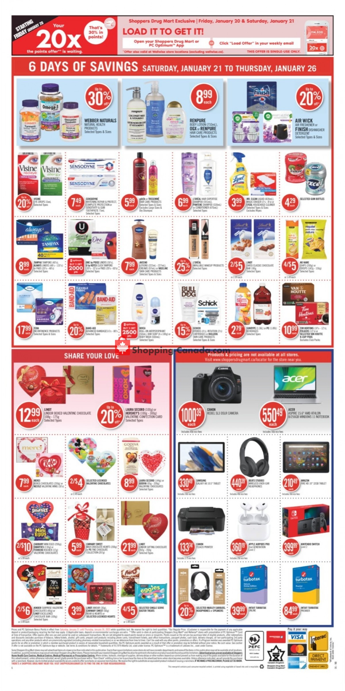 Shoppers Drug Mart flyer from Saturday January 21, 2023 to Thursday January 26, 2023 - page 14