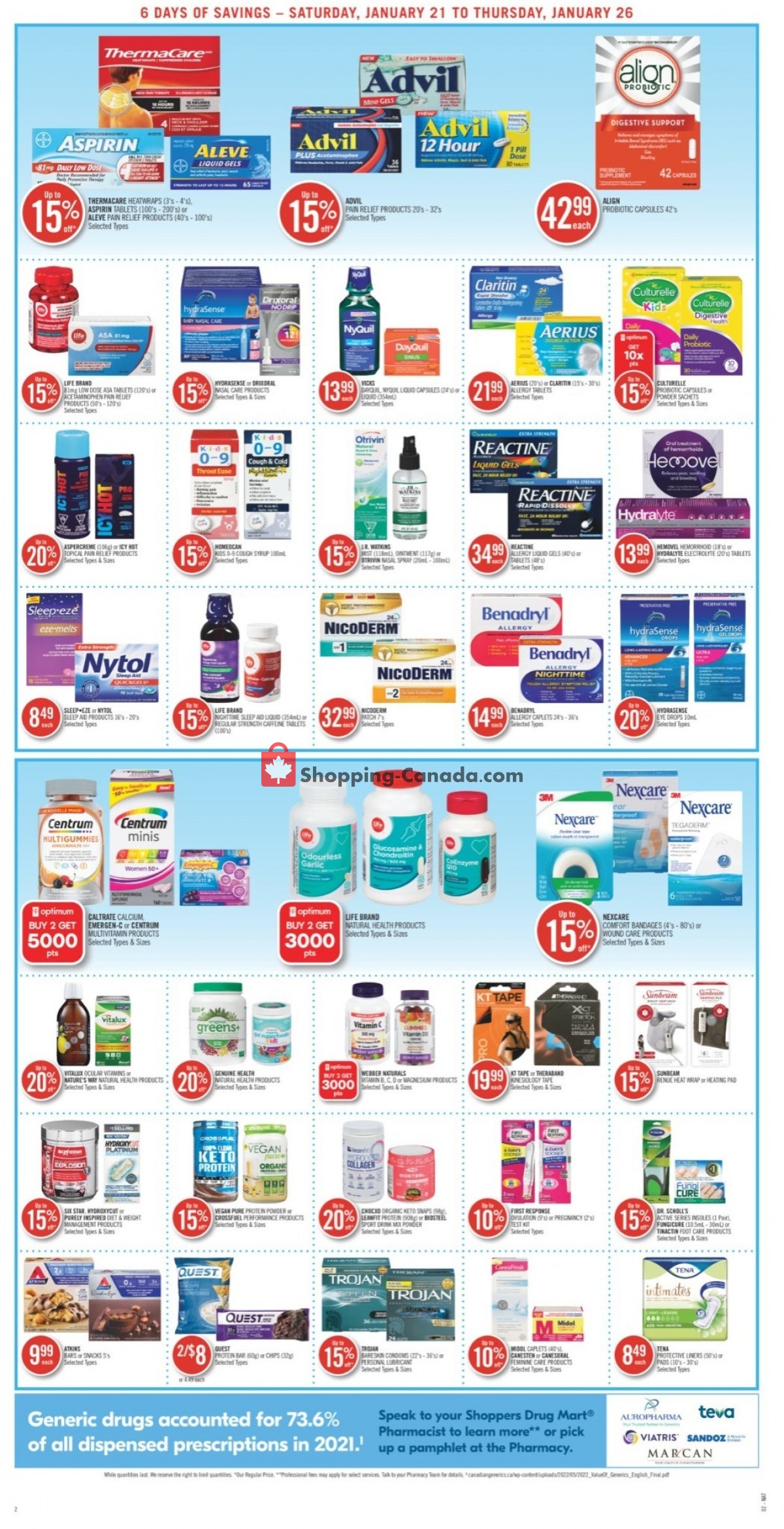 Shoppers Drug Mart flyer from Saturday January 21, 2023 to Thursday January 26, 2023 - page 3