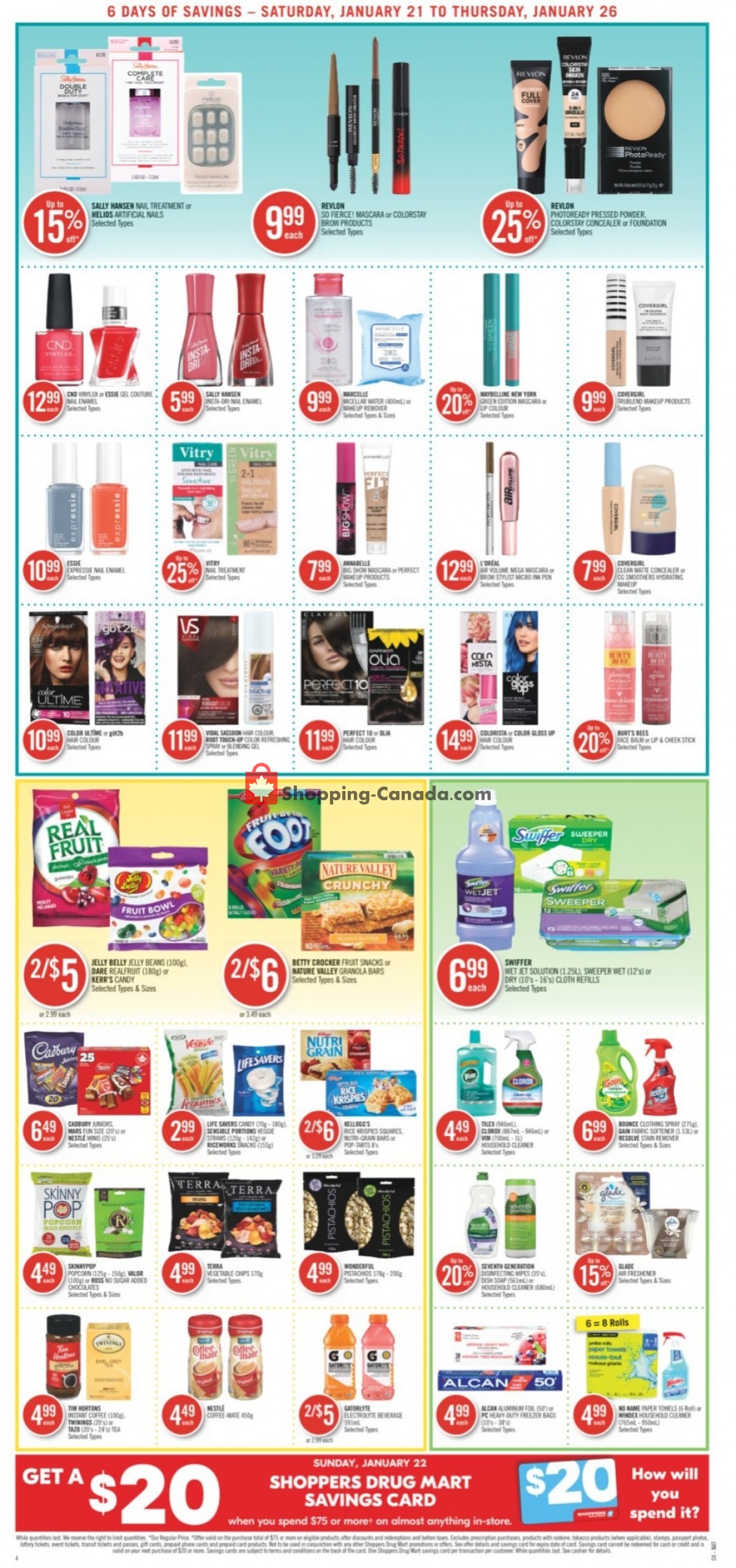 Shoppers Drug Mart flyer from Saturday January 21, 2023 to Thursday January 26, 2023 - page 4