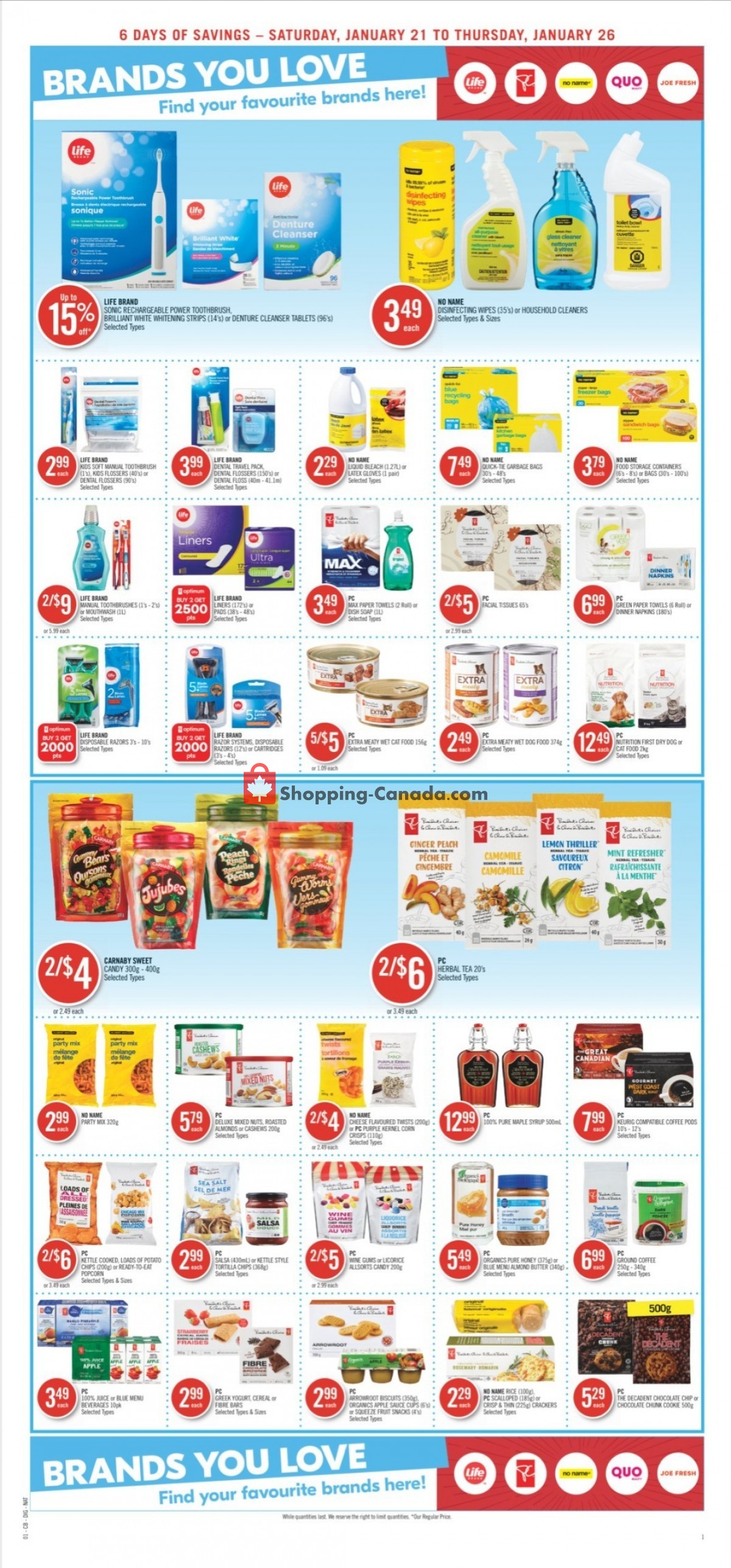 Shoppers Drug Mart flyer from Saturday January 21, 2023 to Thursday January 26, 2023 - page 12