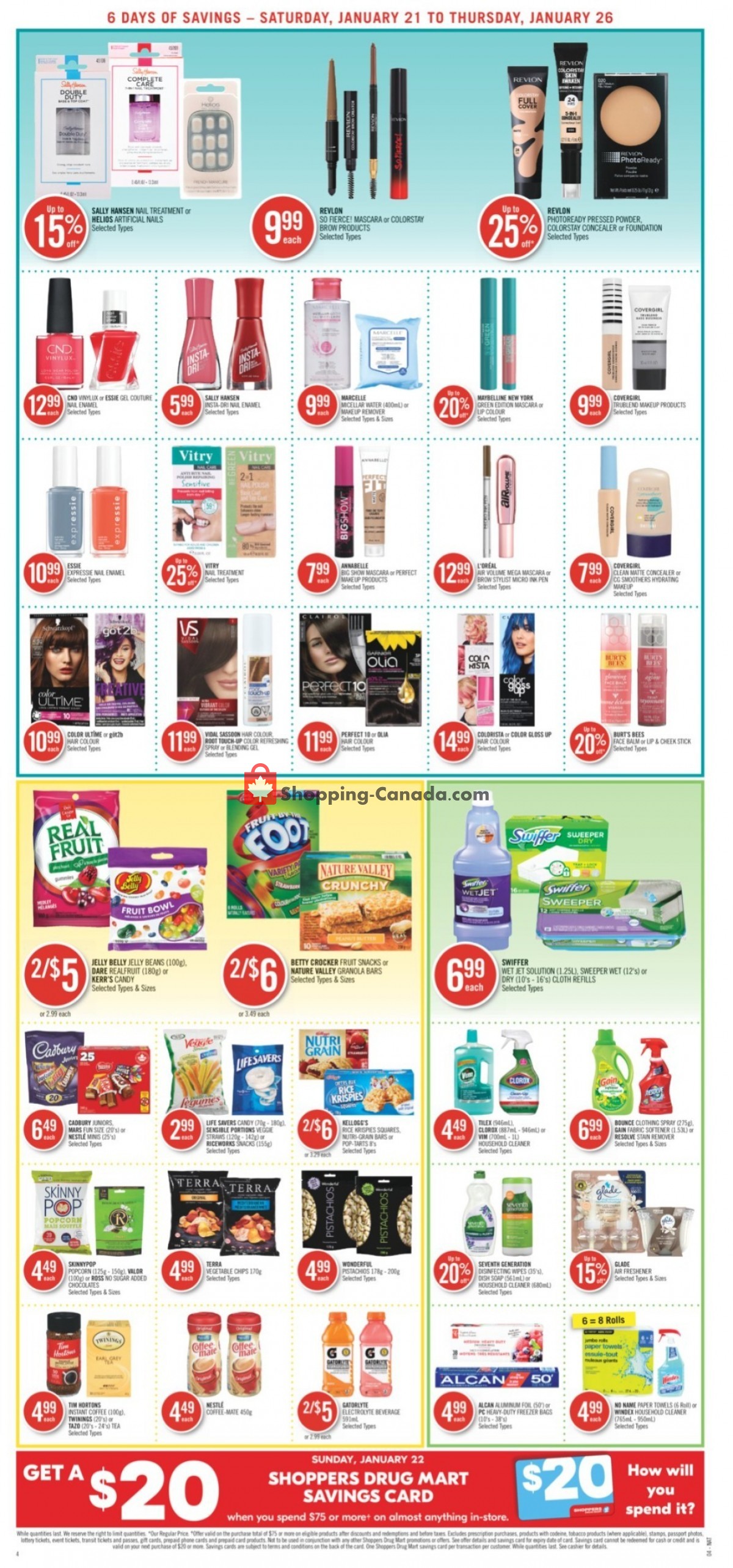 Shoppers Drug Mart flyer from Saturday January 21, 2023 to Thursday January 26, 2023 - page 4