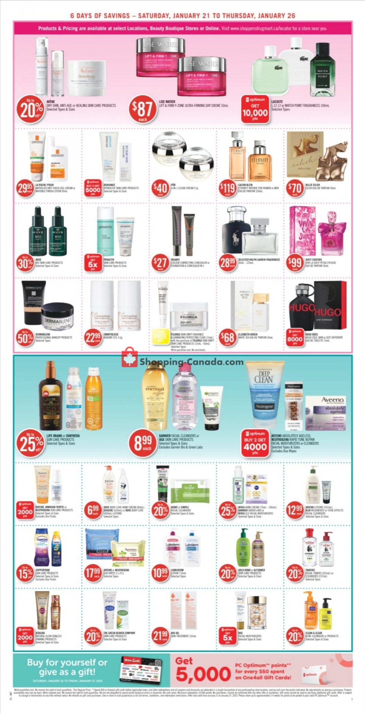 Shoppers Drug Mart flyer from Saturday January 21, 2023 to Thursday January 26, 2023 - page 10