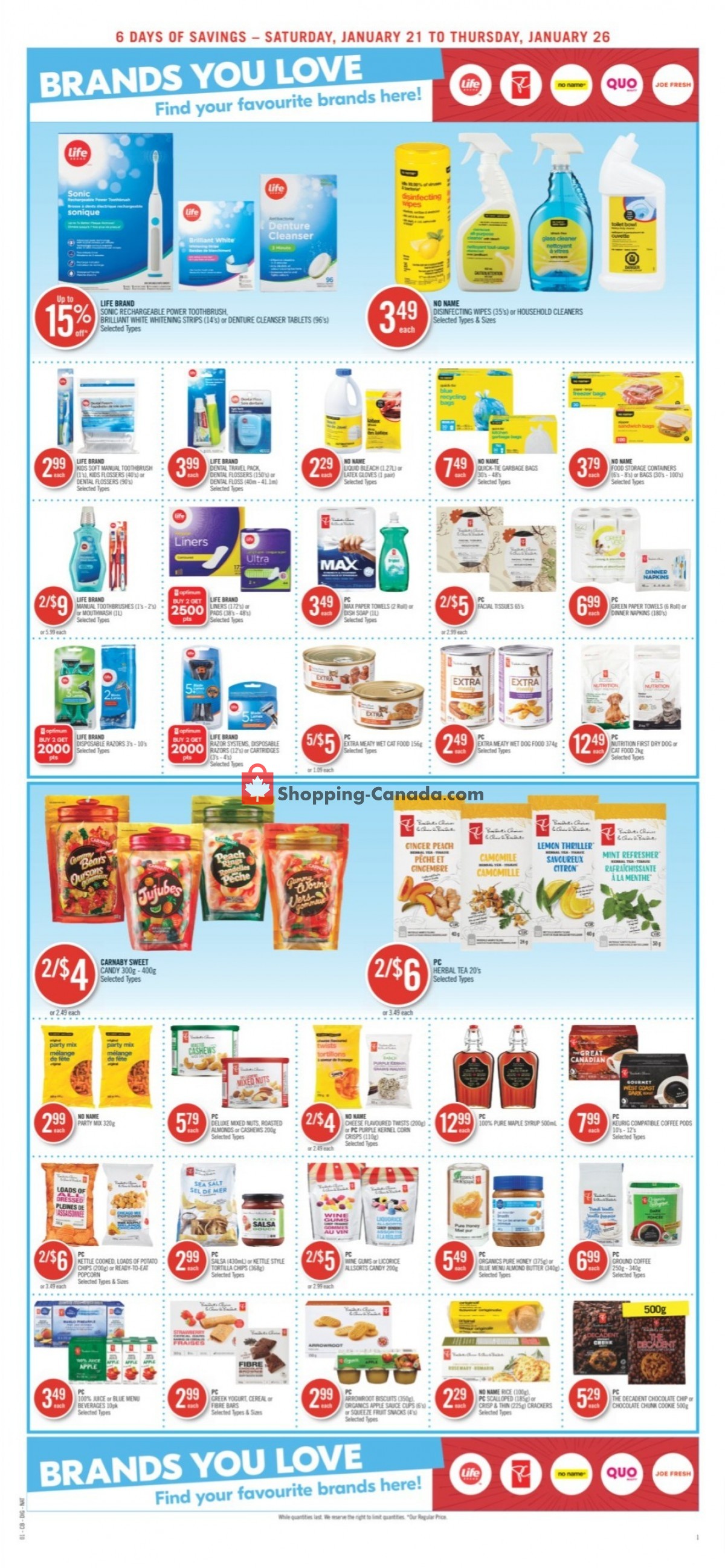 Shoppers Drug Mart flyer from Saturday January 21, 2023 to Thursday January 26, 2023 - page 12