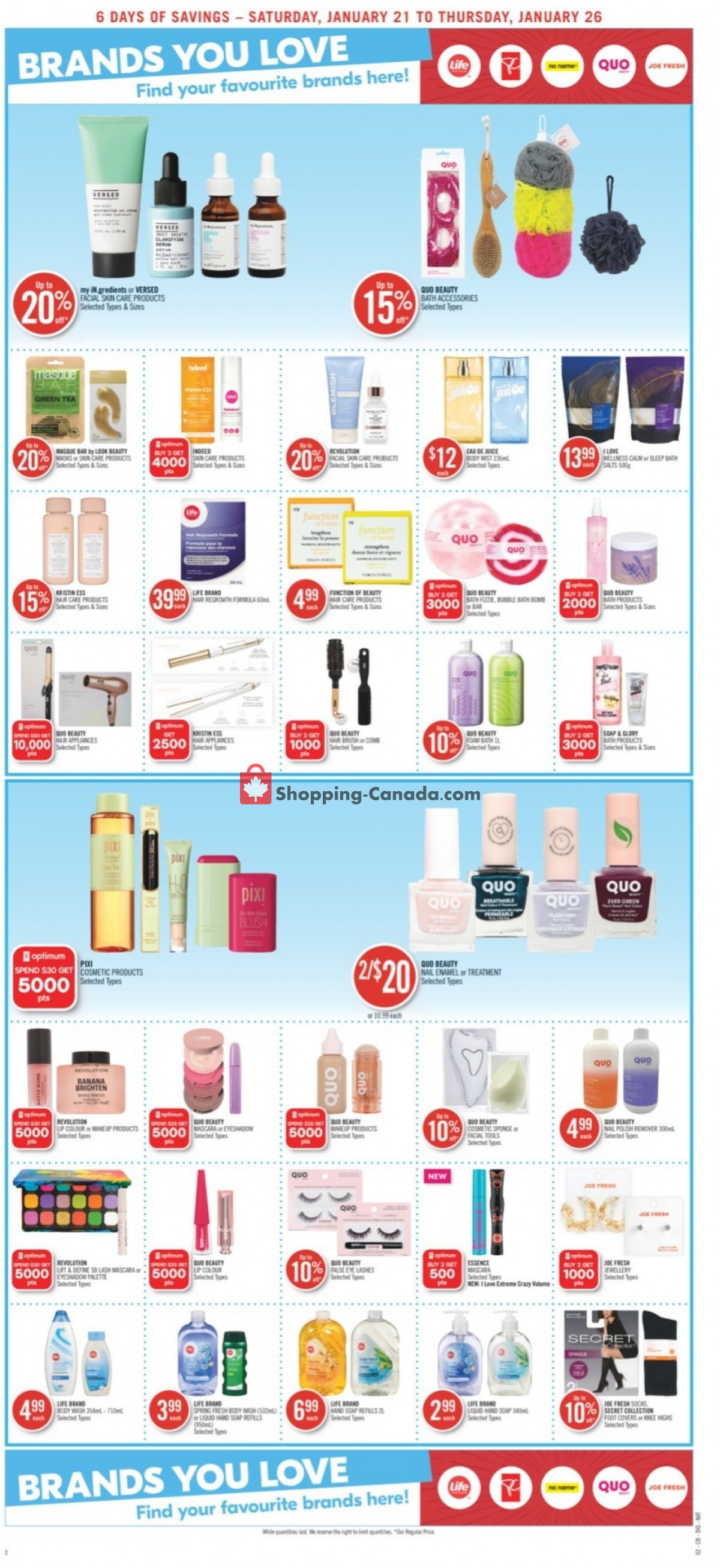 Shoppers Drug Mart flyer from Saturday January 21, 2023 to Thursday January 26, 2023 - page 13