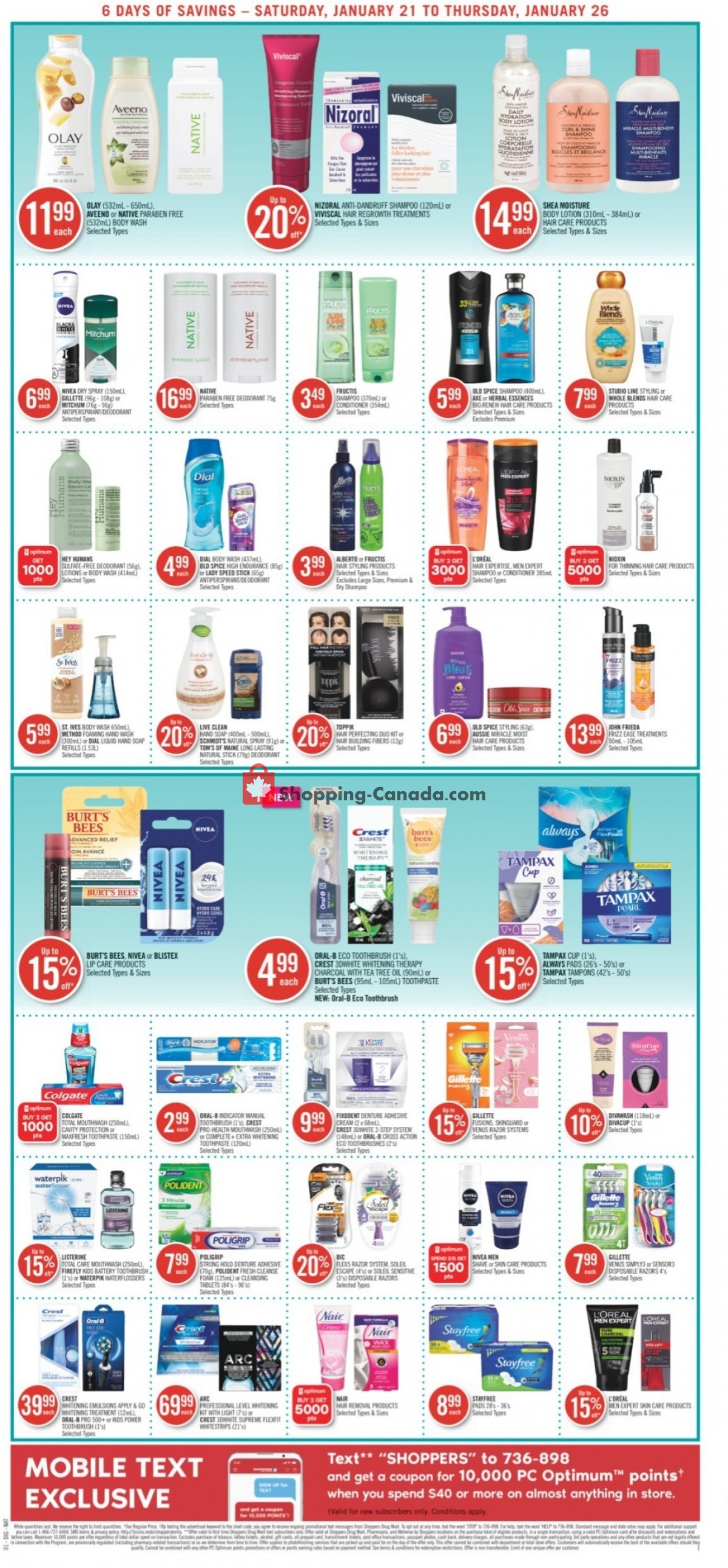 Shoppers Drug Mart flyer from Saturday January 21, 2023 to Thursday January 26, 2023 - page 9
