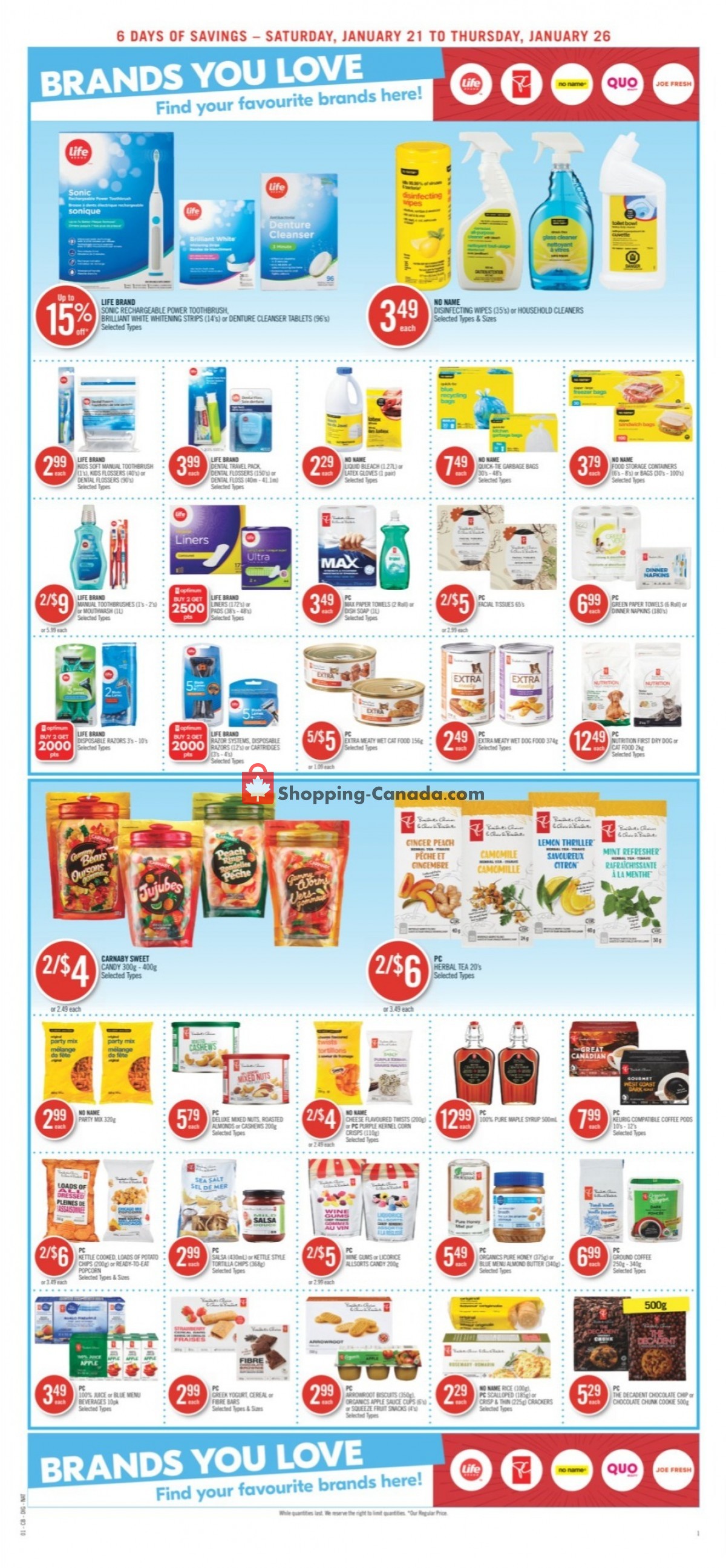 Shoppers Drug Mart flyer from Saturday January 21, 2023 to Thursday January 26, 2023 - page 12