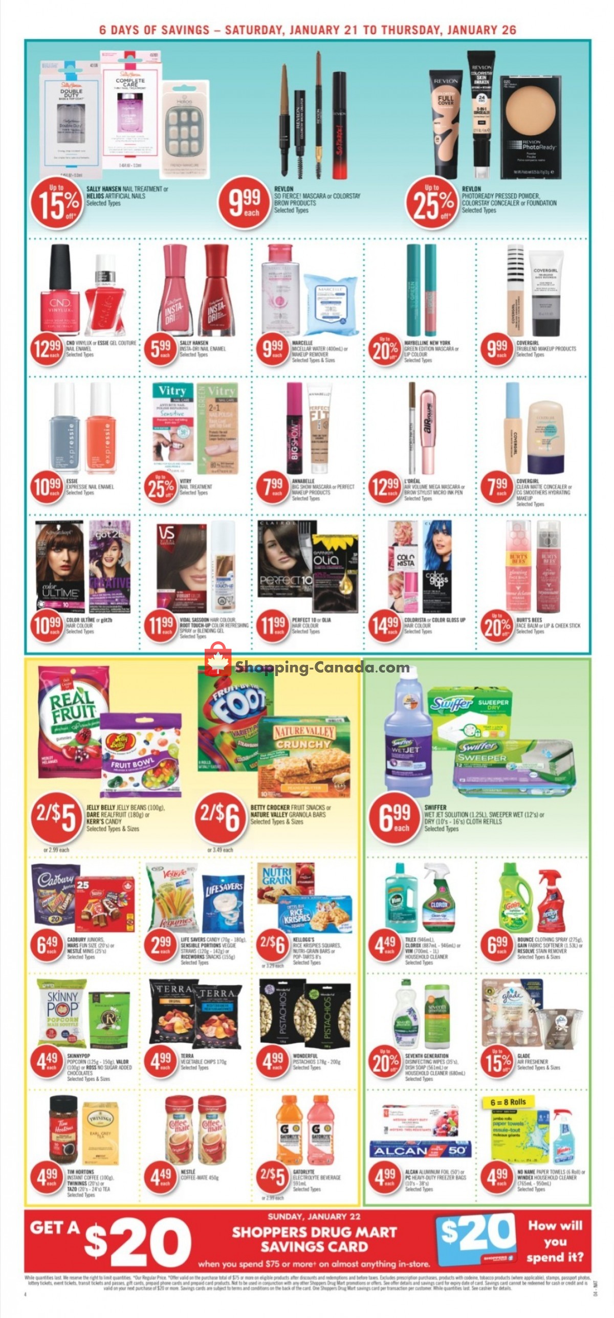 Shoppers Drug Mart flyer from Saturday January 21, 2023 to Thursday January 26, 2023 - page 4