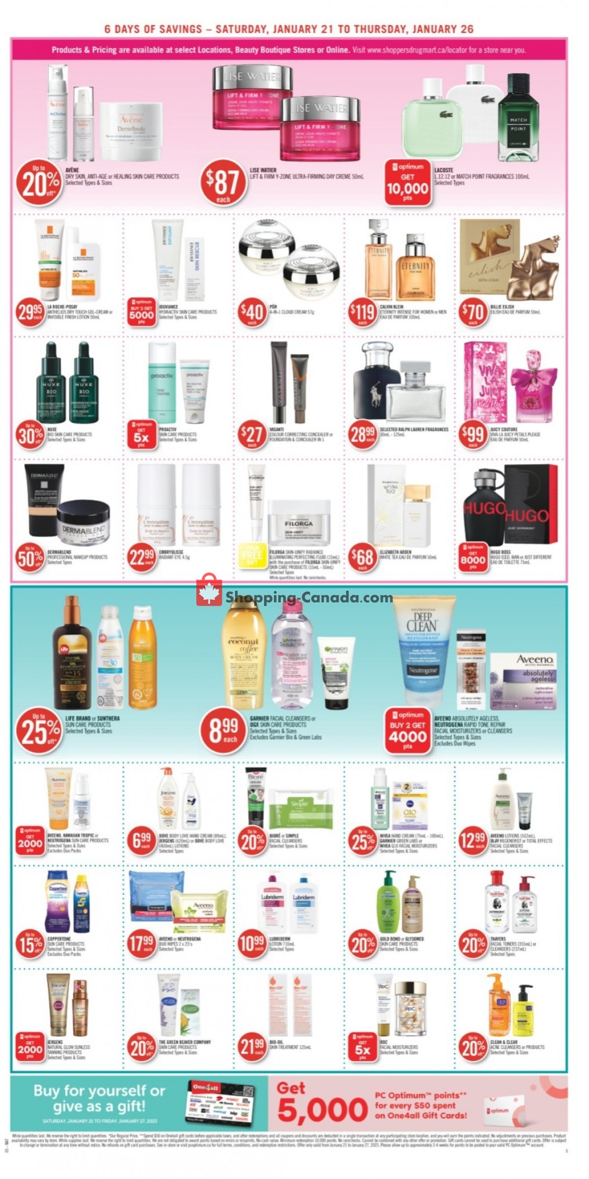 Shoppers Drug Mart flyer from Saturday January 21, 2023 to Thursday January 26, 2023 - page 10
