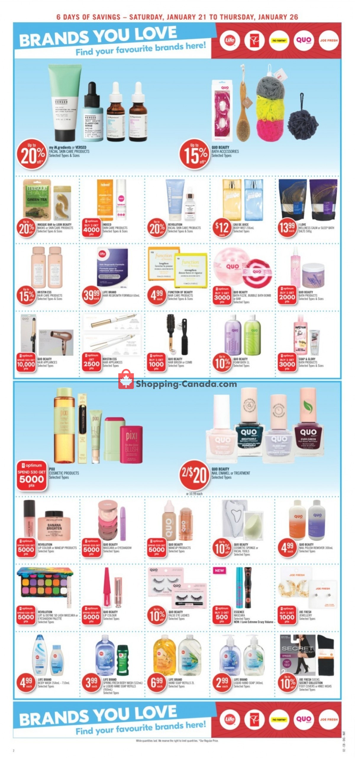 Shoppers Drug Mart flyer from Saturday January 21, 2023 to Thursday January 26, 2023 - page 13
