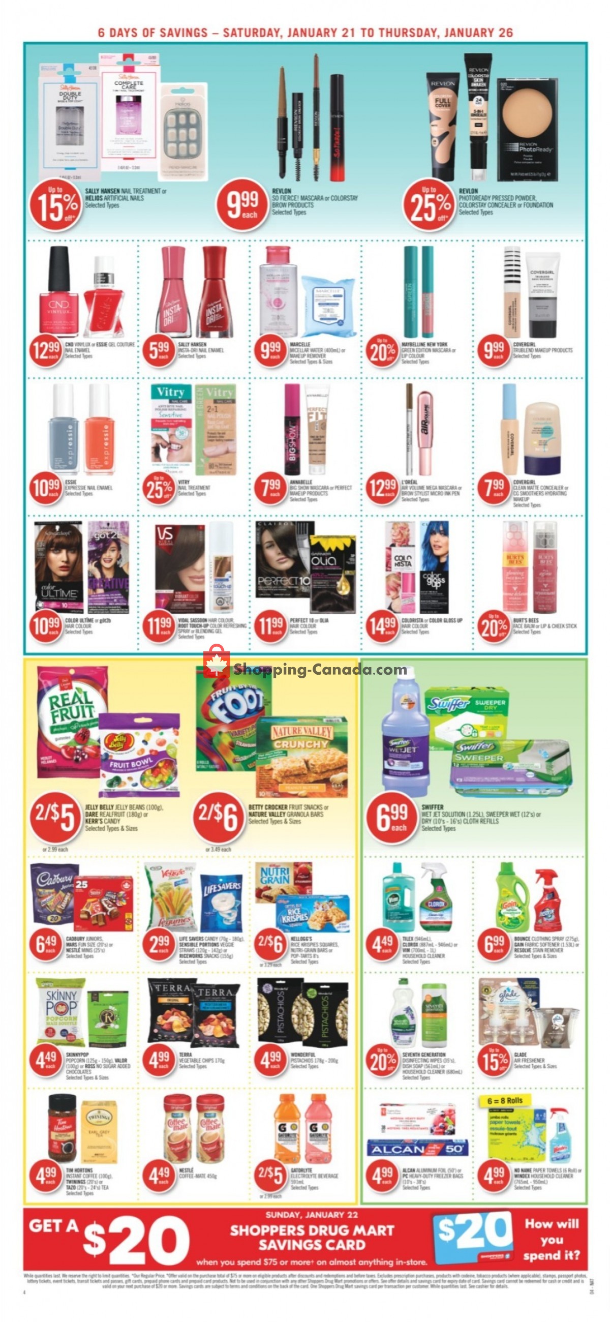 Shoppers Drug Mart flyer from Saturday January 21, 2023 to Thursday January 26, 2023 - page 4