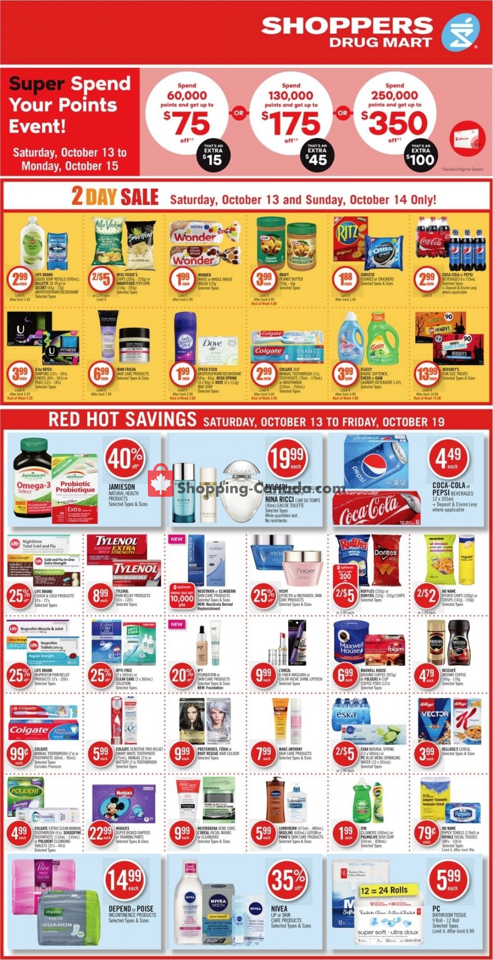 Shoppers Drug Mart flyer from Saturday October 13, 2018 to Friday October 19, 2018 - page 3