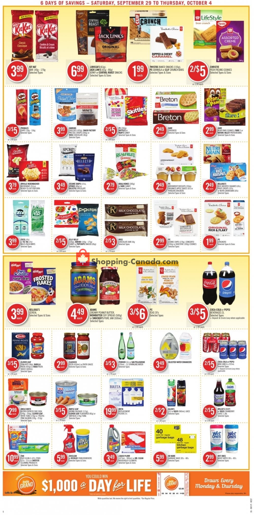 Shoppers Drug Mart flyer from Saturday September 29, 2018 to Thursday October 4, 2018 - page 8