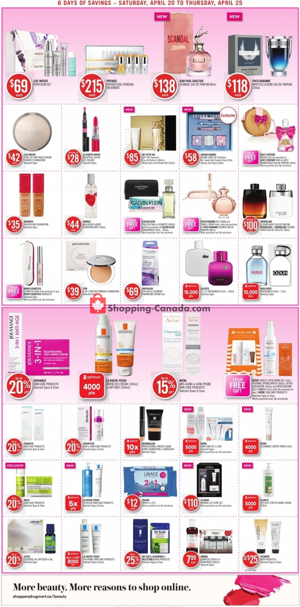 Shoppers Drug Mart flyer from Saturday April 20, 2019 to Thursday April 25, 2019 - page 10