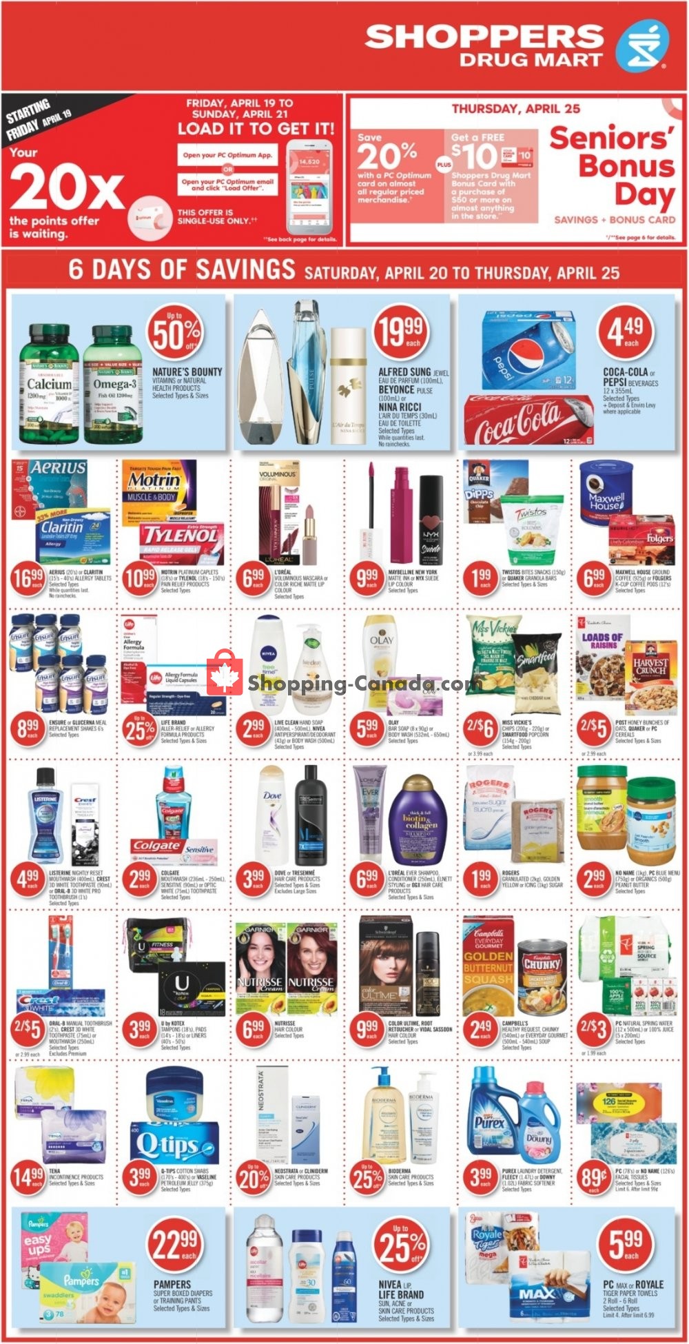 Shoppers Drug Mart flyer from Saturday April 20, 2019 to Thursday April 25, 2019 - page 3