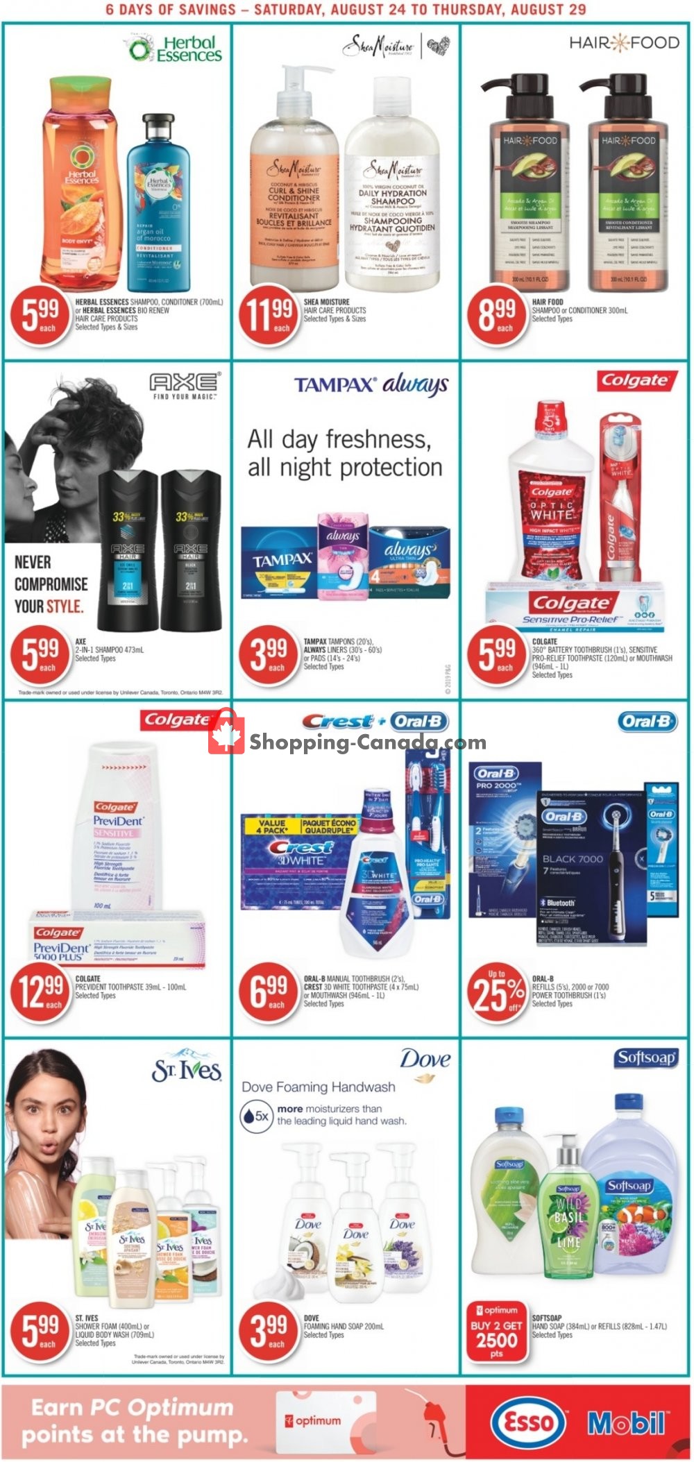 Shoppers Drug Mart flyer from Saturday August 24, 2019 to Thursday August 29, 2019 - page 12