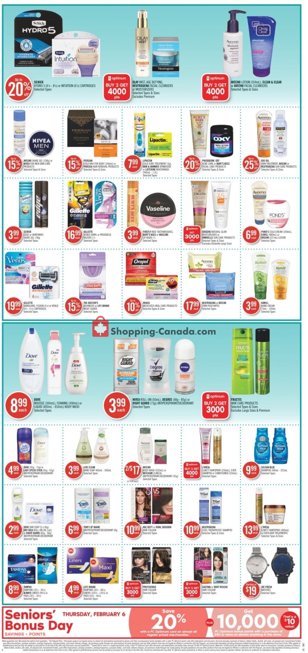 Shoppers Drug Mart flyer from Saturday February 1, 2020 to Friday February 7, 2020 - page 10