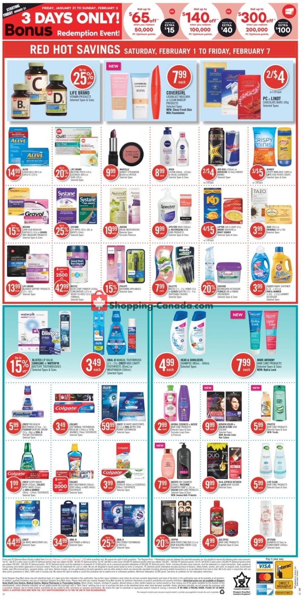 Shoppers Drug Mart flyer from Saturday February 1, 2020 to Friday February 7, 2020 - page 15