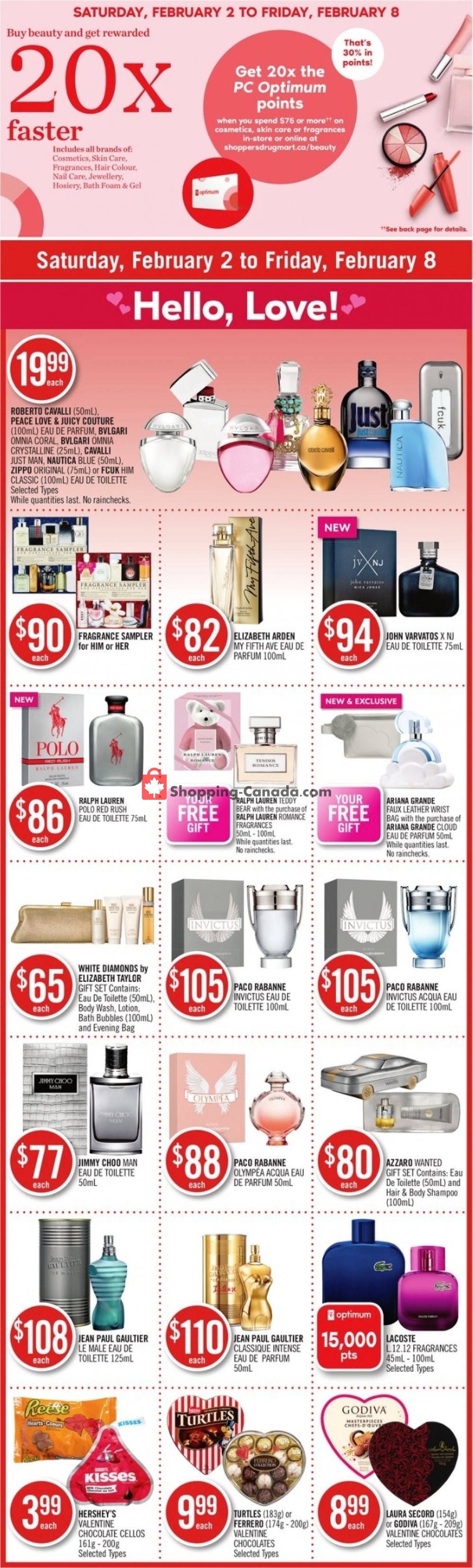 Shoppers Drug Mart flyer from Saturday February 2, 2019 to Friday February 8, 2019 - page 1
