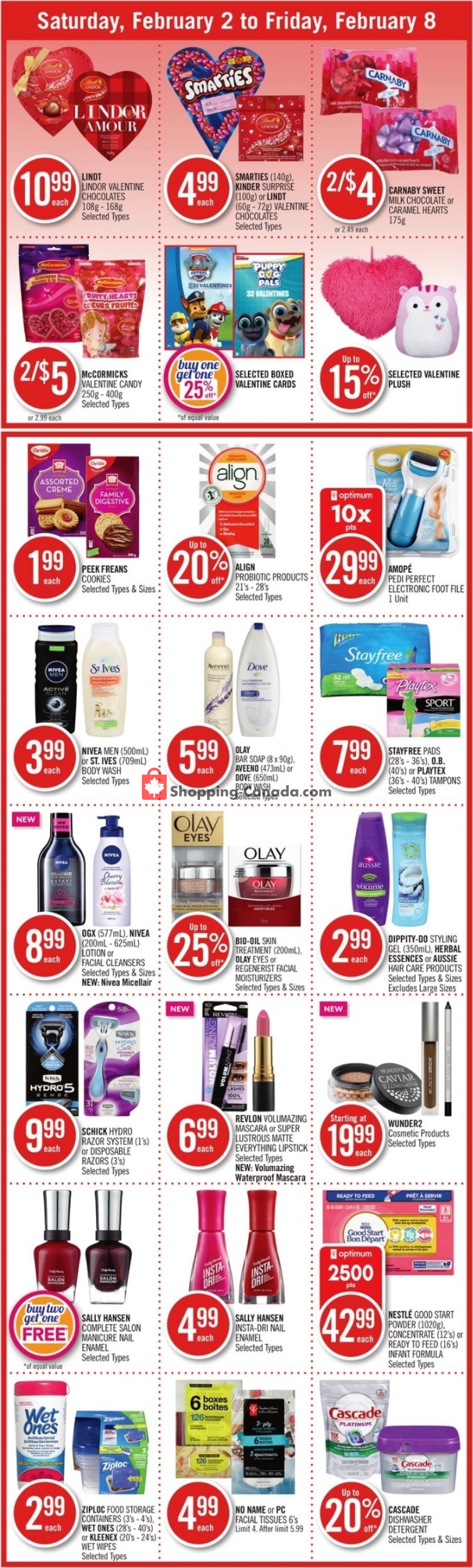 Shoppers Drug Mart flyer from Saturday February 2, 2019 to Friday February 8, 2019 - page 2