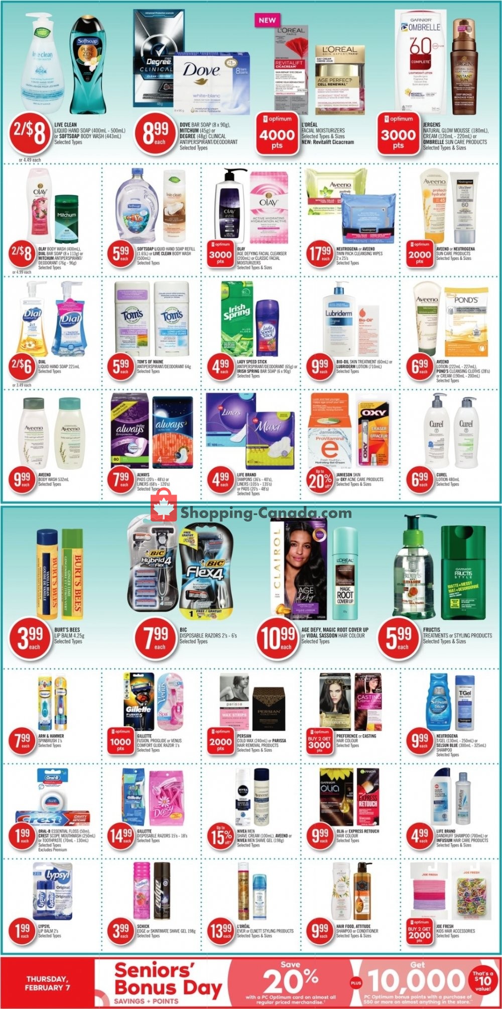 Shoppers Drug Mart flyer from Saturday February 2, 2019 to Friday February 8, 2019 - page 8
