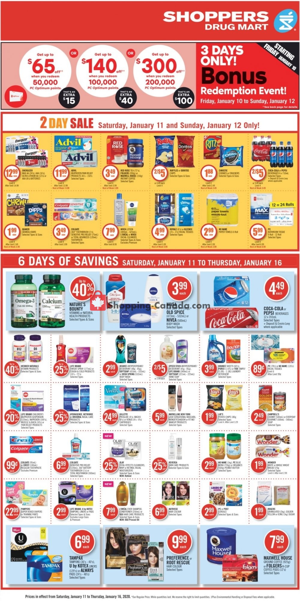Shoppers Drug Mart flyer from Saturday January 11, 2020 to Thursday January 16, 2020 - page 5