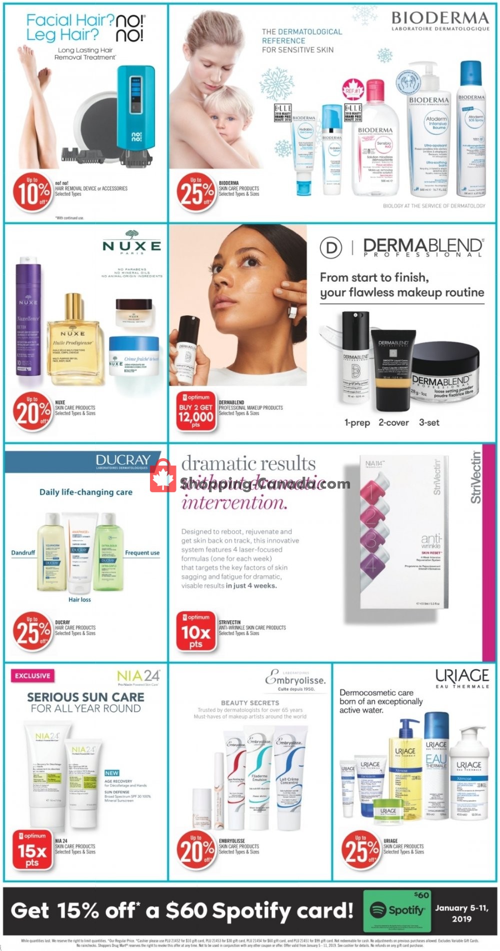 Shoppers Drug Mart flyer from Saturday January 5, 2019 to Friday January 11, 2019 - page 13