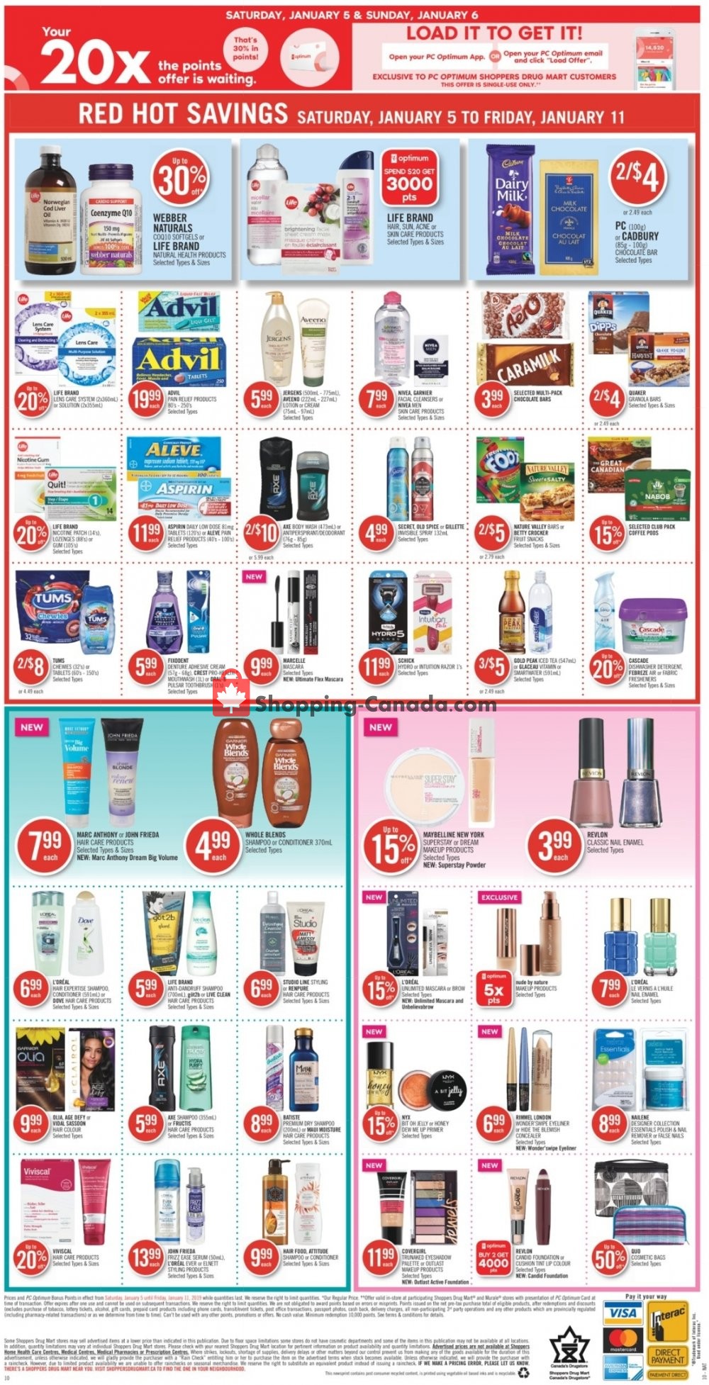 Shoppers Drug Mart flyer from Saturday January 5, 2019 to Friday January 11, 2019 - page 14