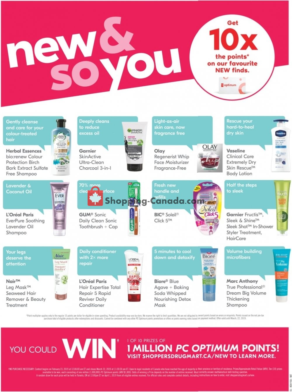 Shoppers Drug Mart flyer from Saturday March 9, 2019 to Thursday March 14, 2019 - page 17