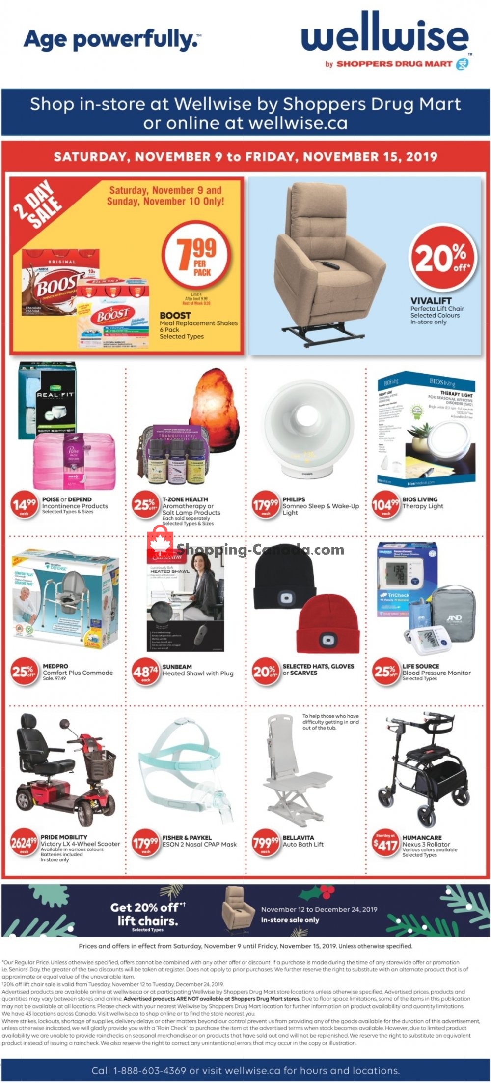 Shoppers Drug Mart flyer from Saturday November 9, 2019 to Thursday November 14, 2019 - page 16
