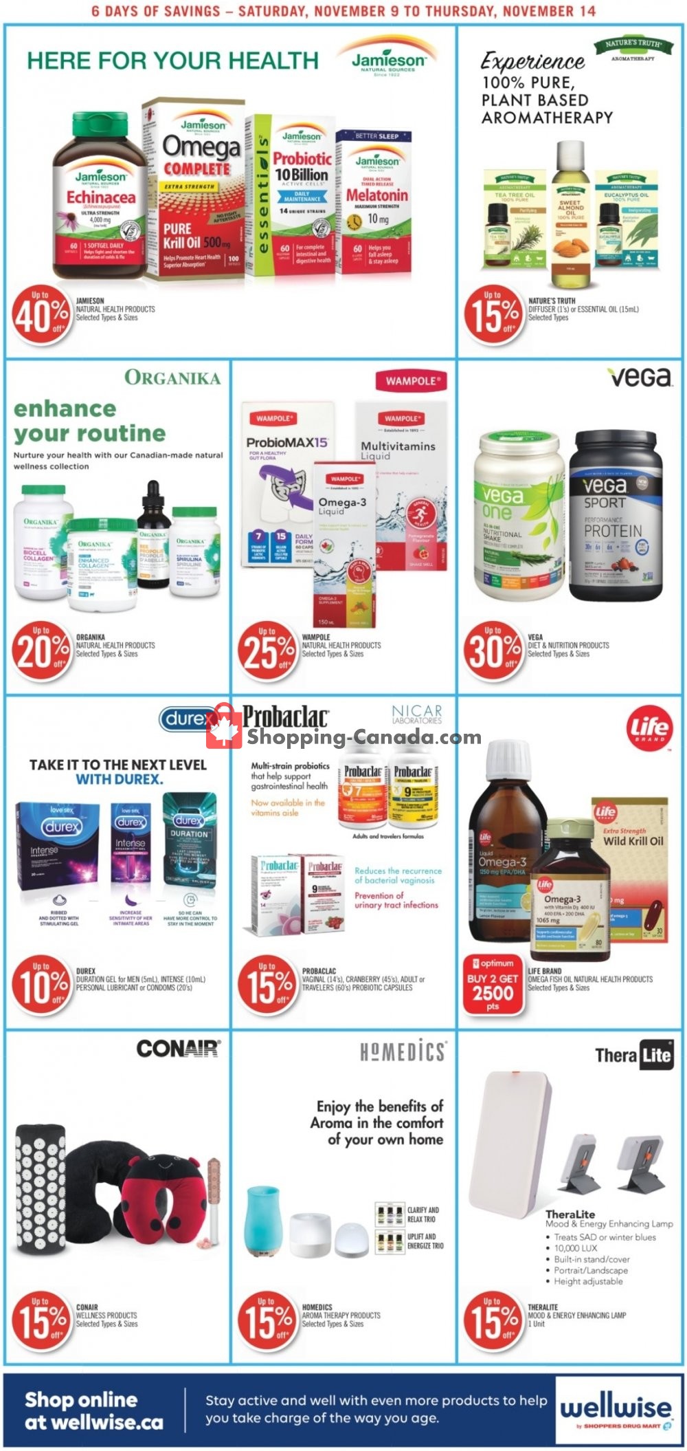 Shoppers Drug Mart flyer from Saturday November 9, 2019 to Thursday November 14, 2019 - page 6