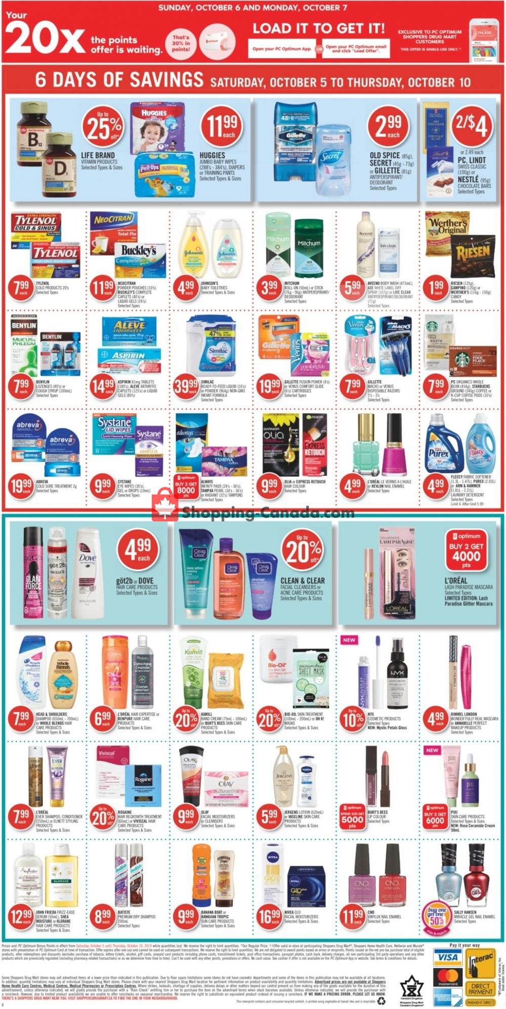 Shoppers Drug Mart flyer from Saturday October 5, 2019 to Thursday October 10, 2019 - page 17