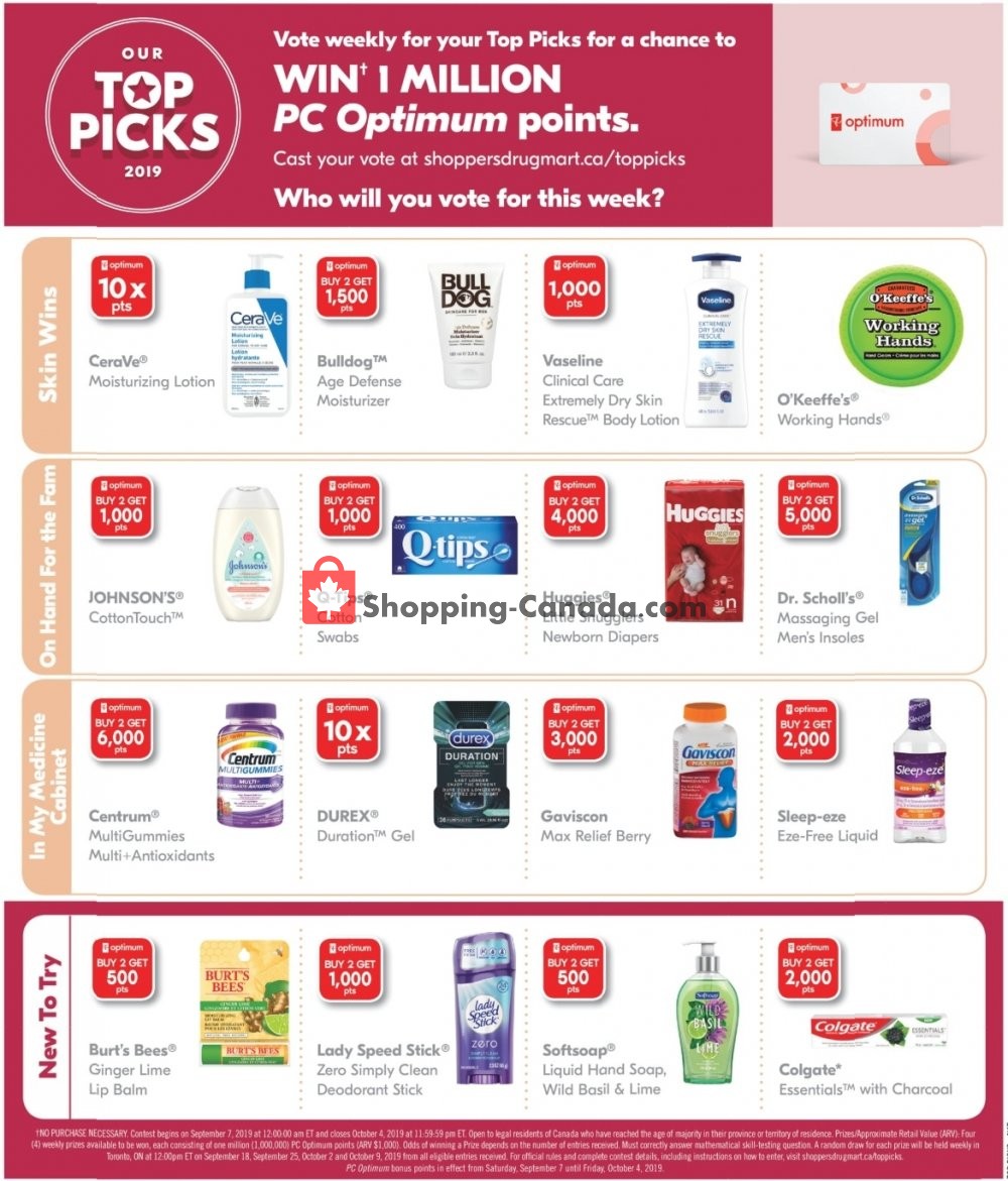 Shoppers Drug Mart flyer from Saturday September 14, 2019 to Friday September 20, 2019 - page 19