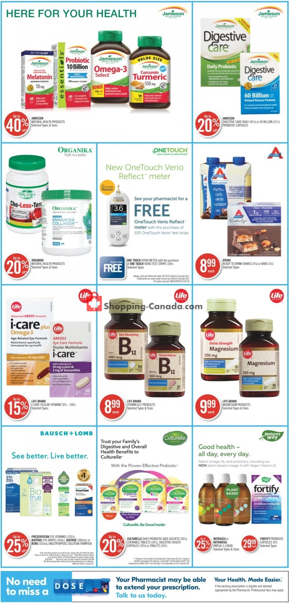 Shoppers Drug Mart flyer from Saturday September 14, 2019 to Friday September 20, 2019 - page 8