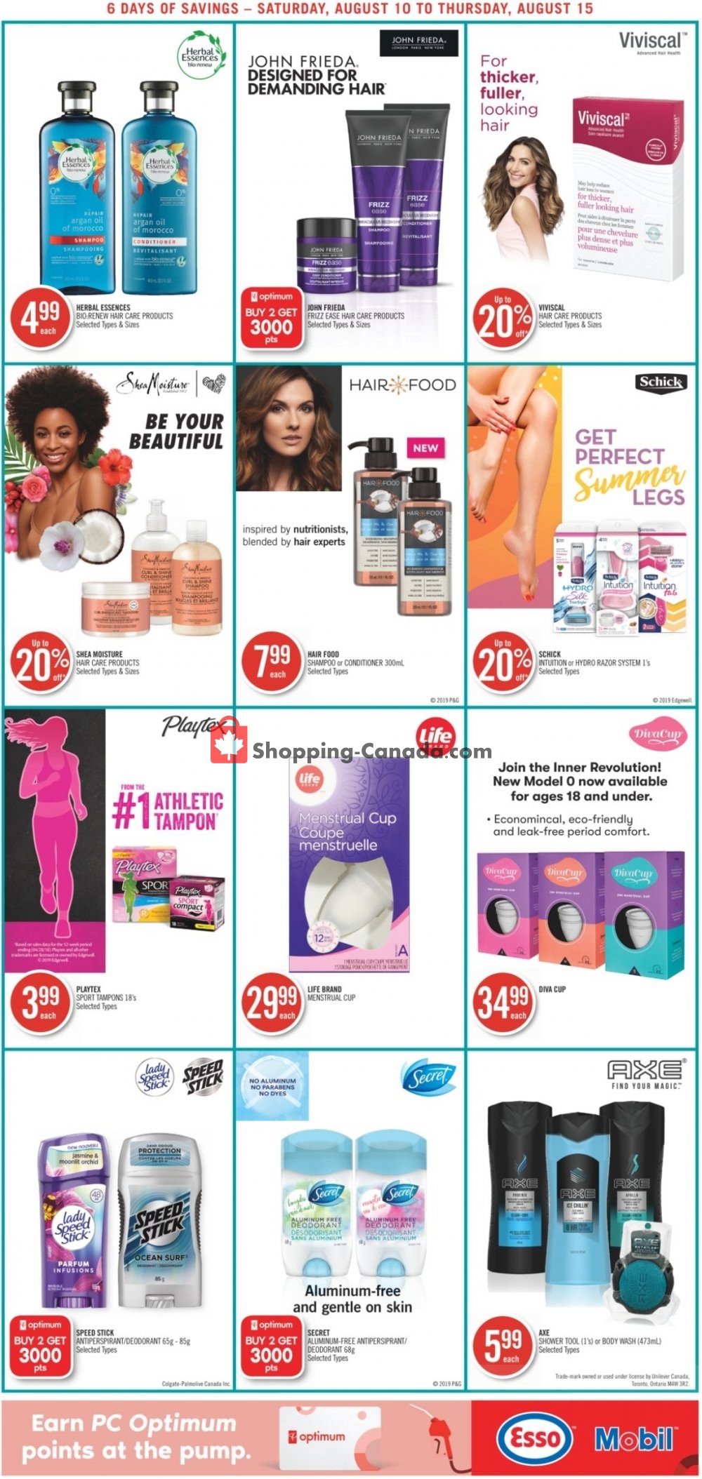 Shoppers Drug Mart flyer from Saturday August 10, 2019 to Thursday August 15, 2019 - page 14