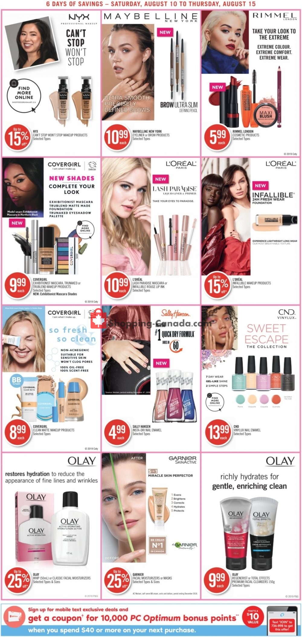 Shoppers Drug Mart flyer from Saturday August 10, 2019 to Thursday August 15, 2019 - page 16