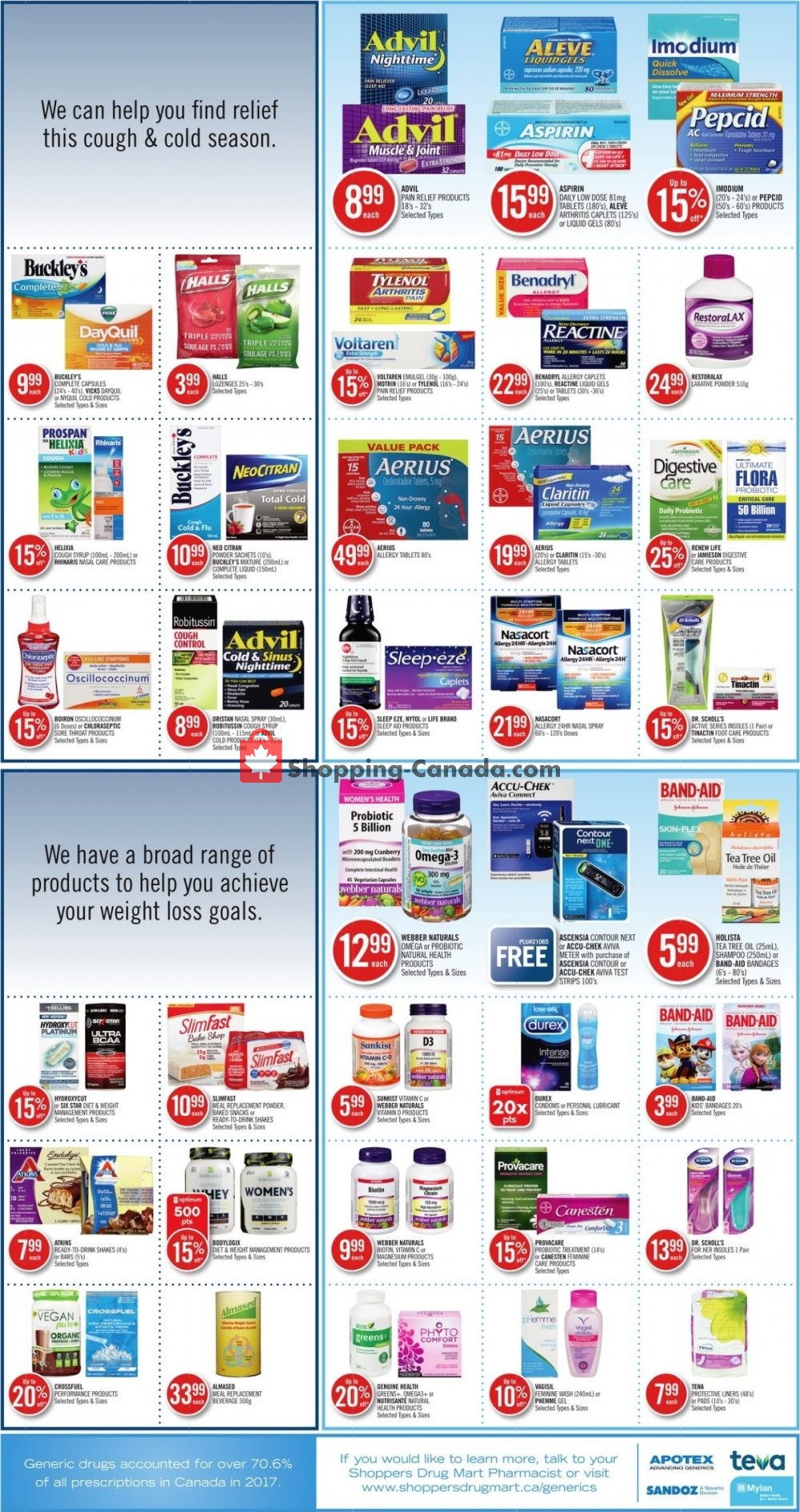 Shoppers Drug Mart flyer from Saturday December 29, 2018 to Friday January 4, 2019 - page 4
