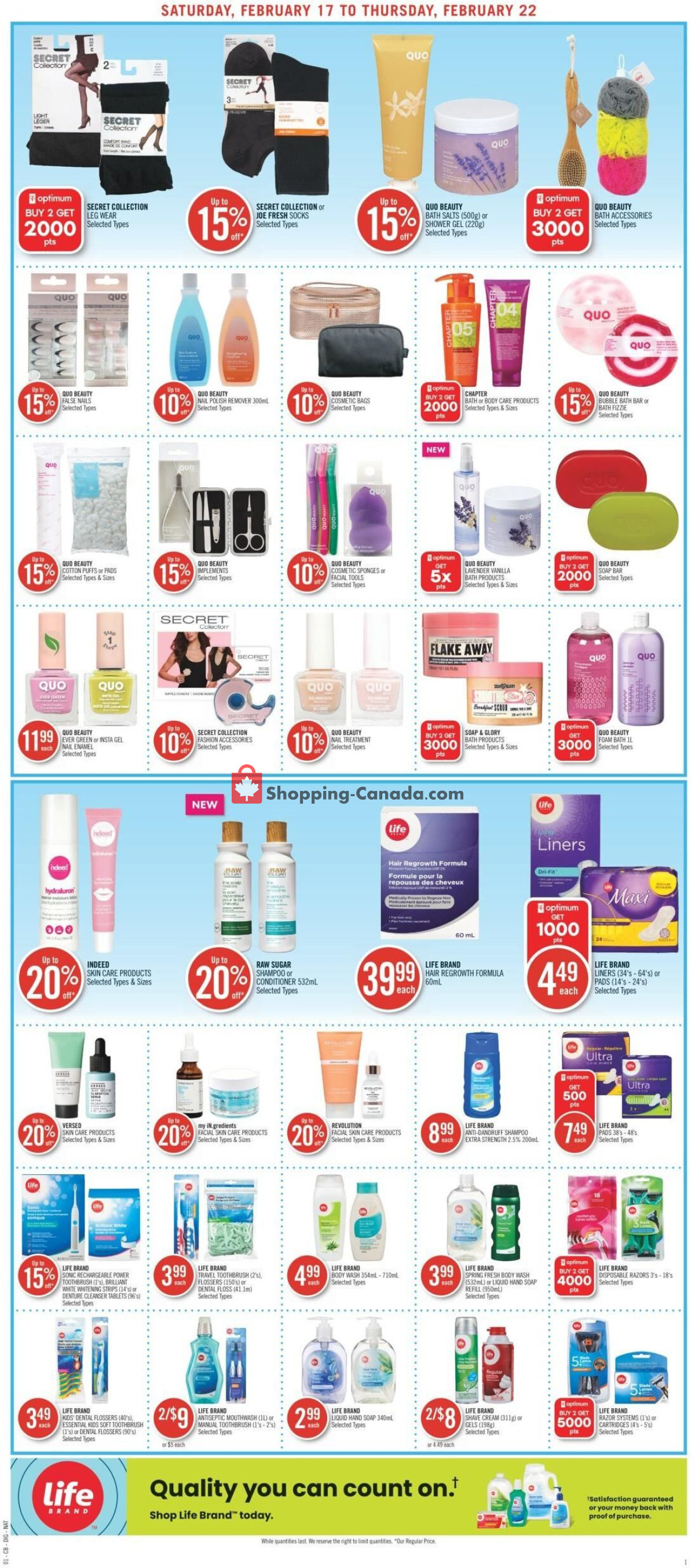 Shoppers Drug Mart flyer from Saturday February 17, 2024 to Thursday February 22, 2024 - page 15