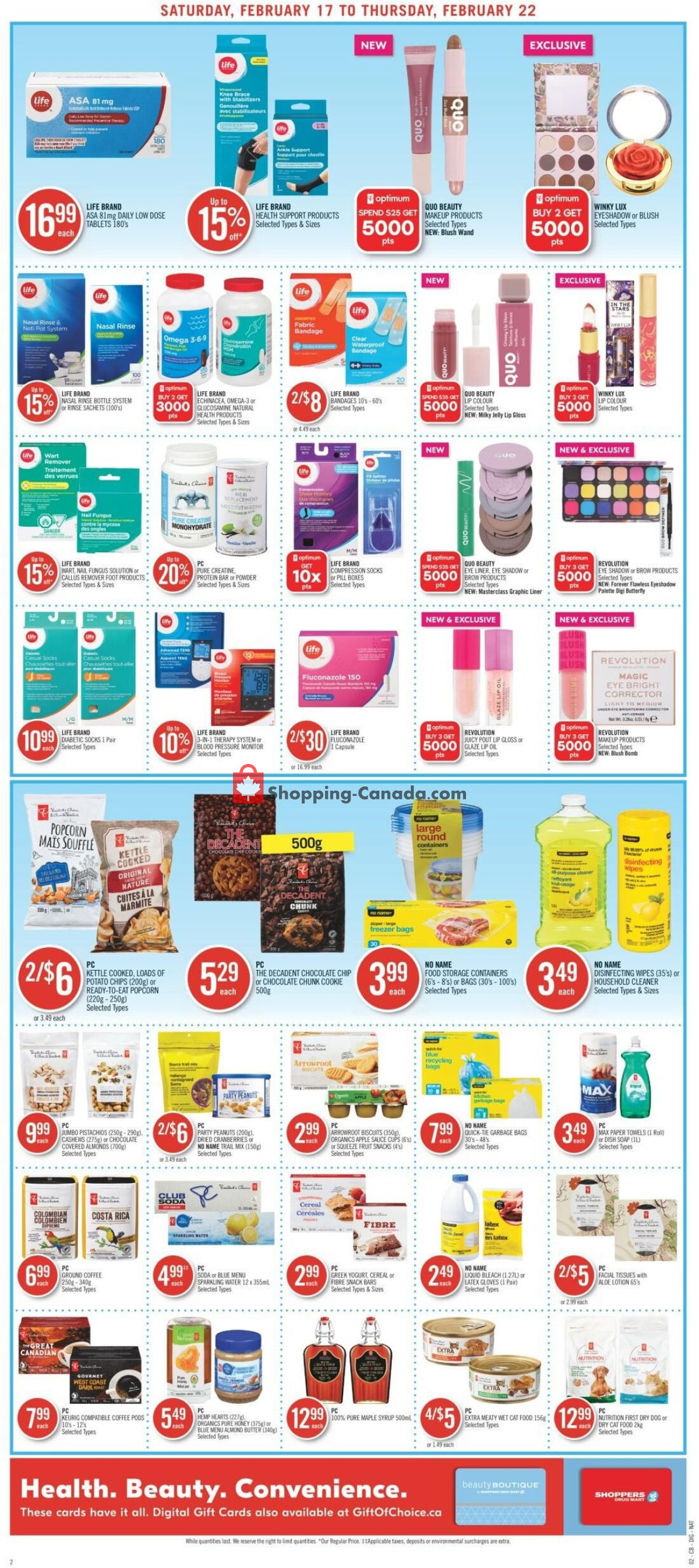 Shoppers Drug Mart flyer from Saturday February 17, 2024 to Thursday February 22, 2024 - page 16