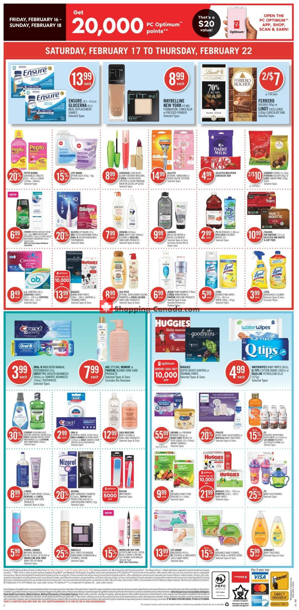Shoppers Drug Mart flyer from Saturday February 17, 2024 to Thursday February 22, 2024 - page 17