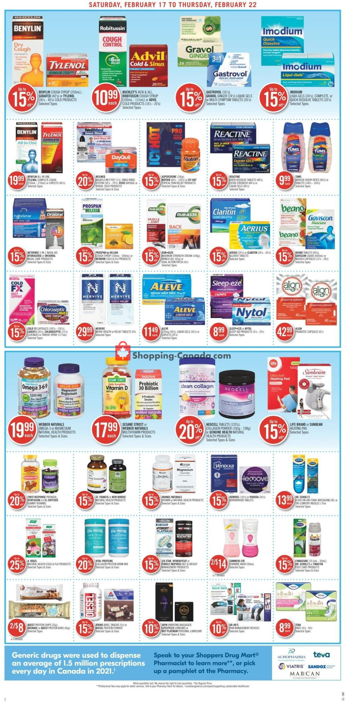 Shoppers Drug Mart flyer from Saturday February 17, 2024 to Thursday February 22, 2024 - page 3