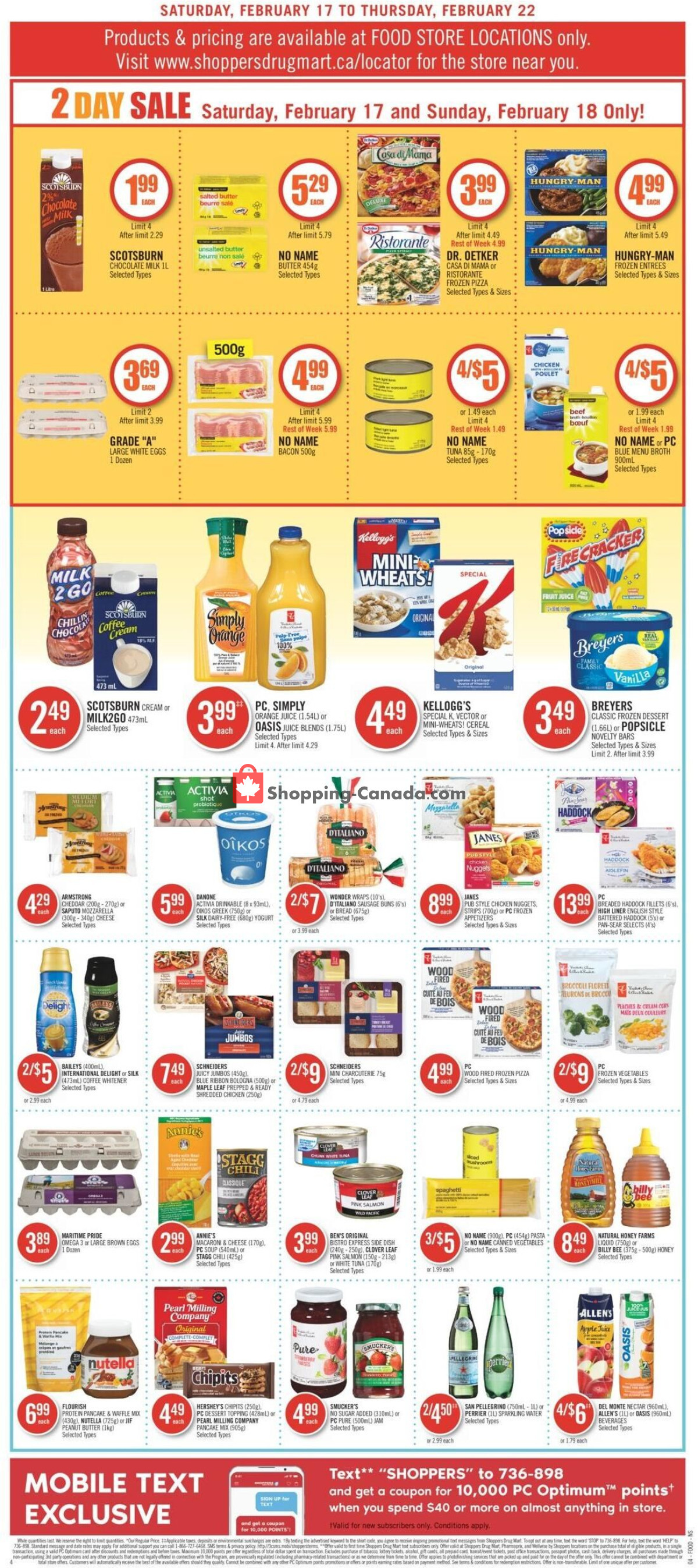 Shoppers Drug Mart flyer from Saturday February 17, 2024 to Thursday February 22, 2024 - page 4