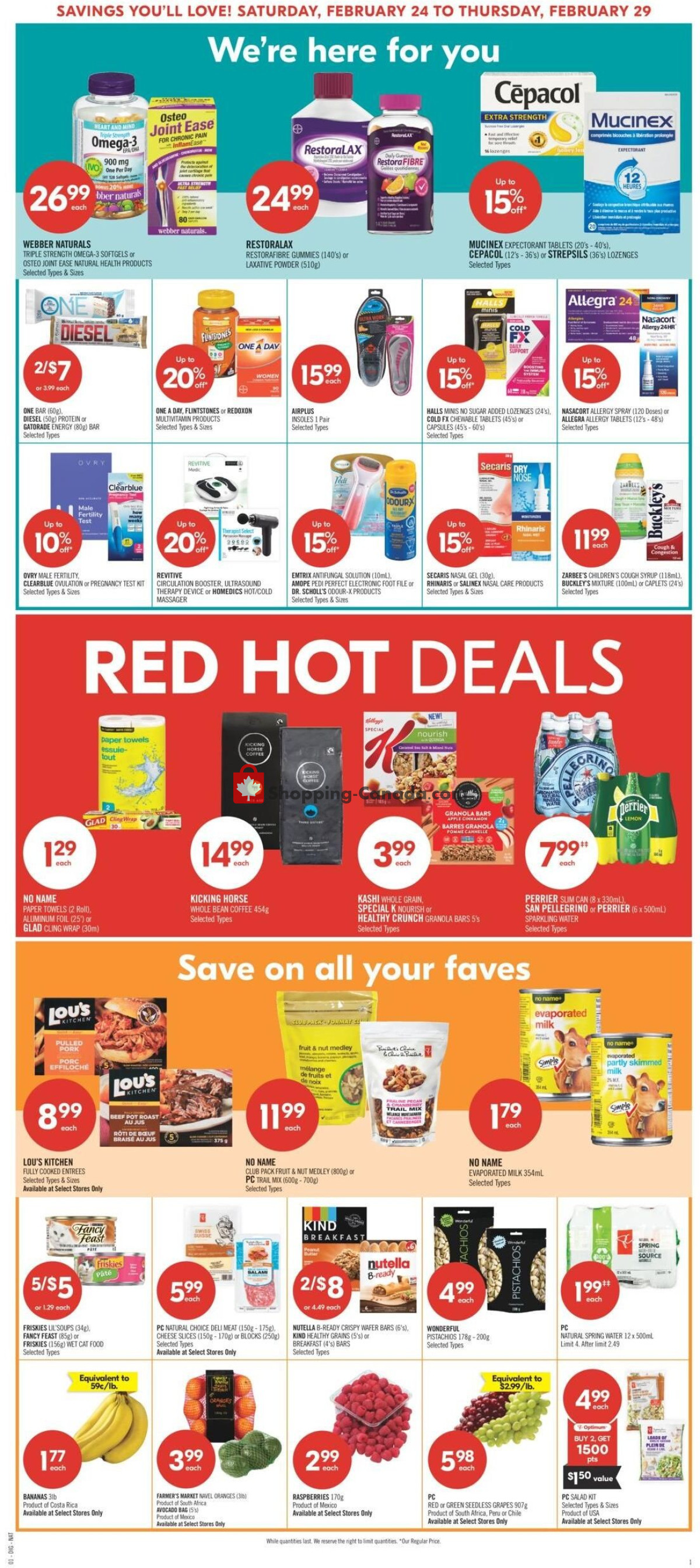 Shoppers Drug Mart flyer from Saturday February 24, 2024 to Thursday February 29, 2024 - page 13