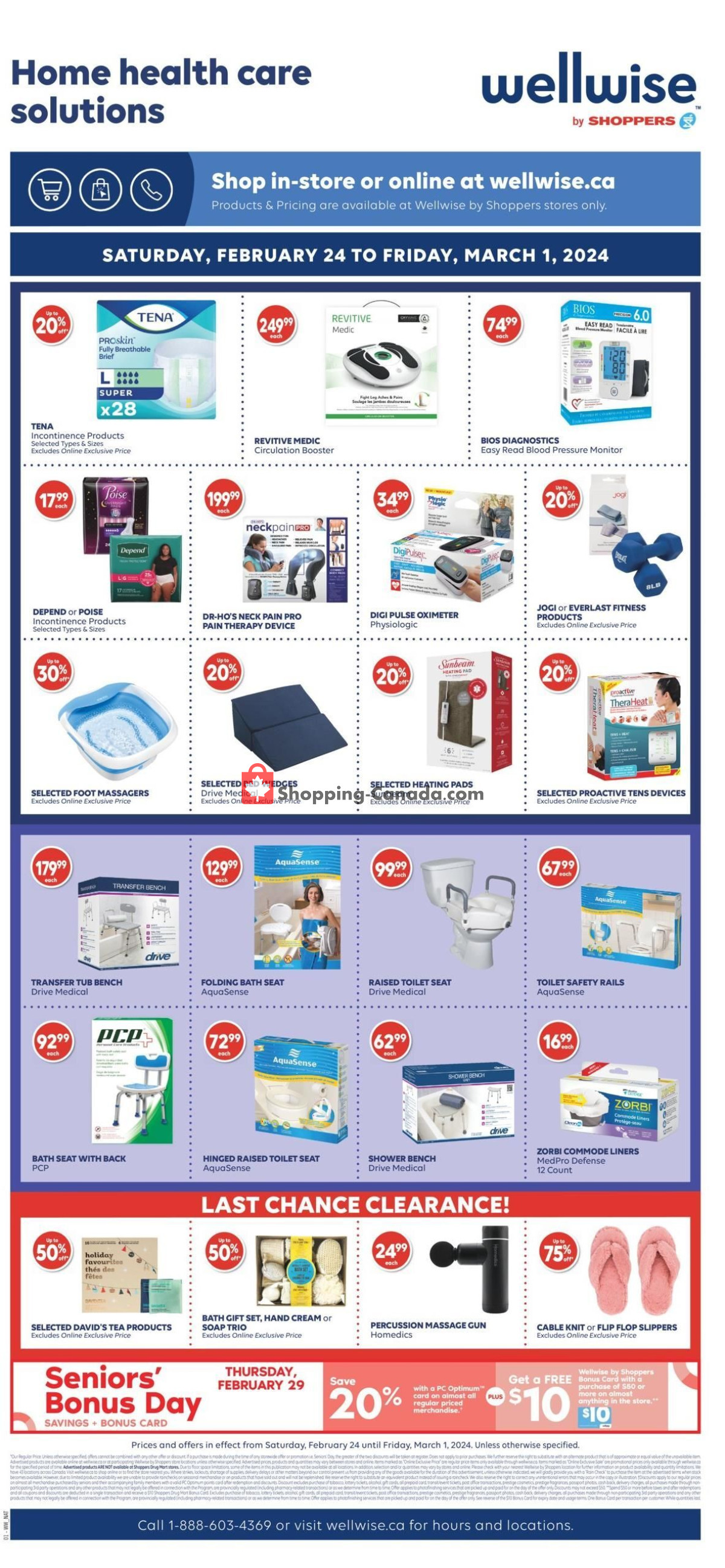 Shoppers Drug Mart flyer from Saturday February 24, 2024 to Thursday February 29, 2024 - page 16