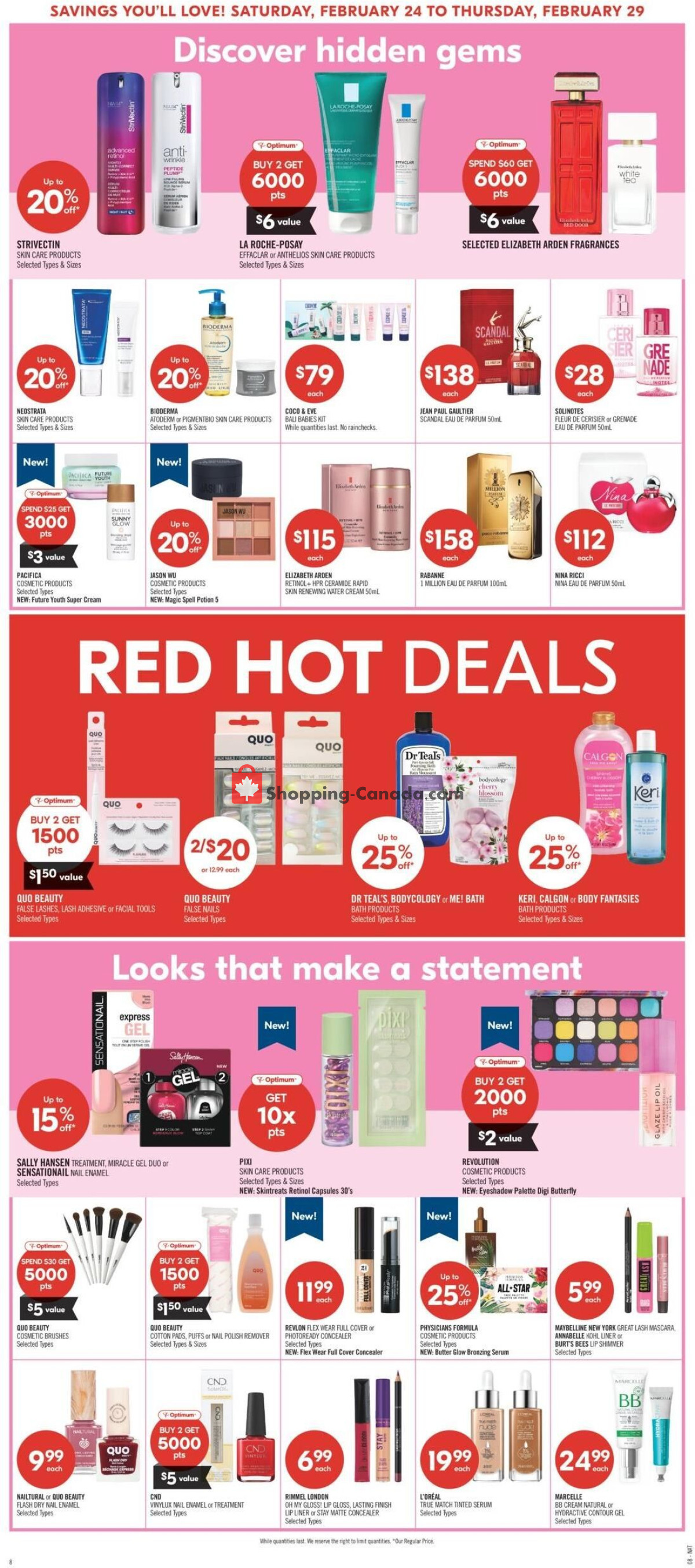 Shoppers Drug Mart flyer from Saturday February 24, 2024 to Thursday February 29, 2024 - page 9