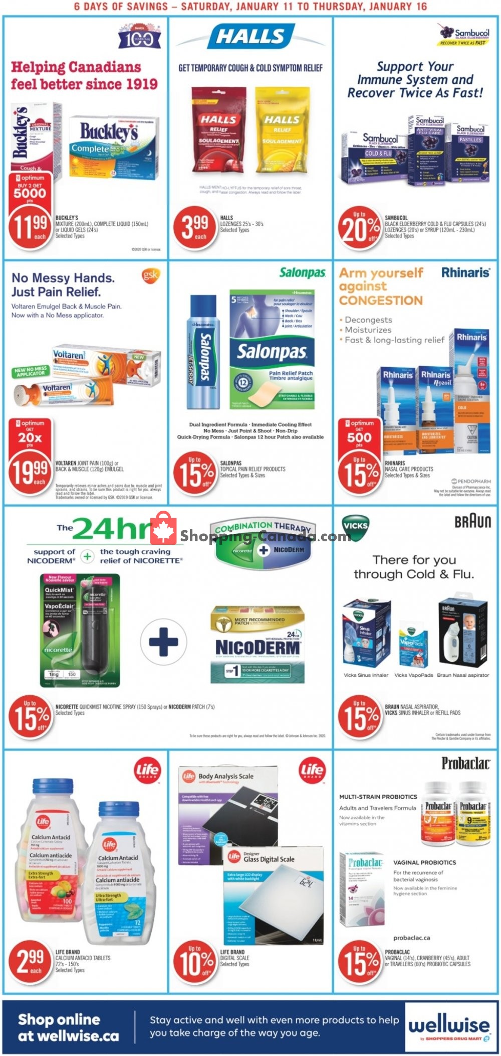 Shoppers Drug Mart flyer from Saturday January 11, 2020 to Thursday January 16, 2020 - page 12